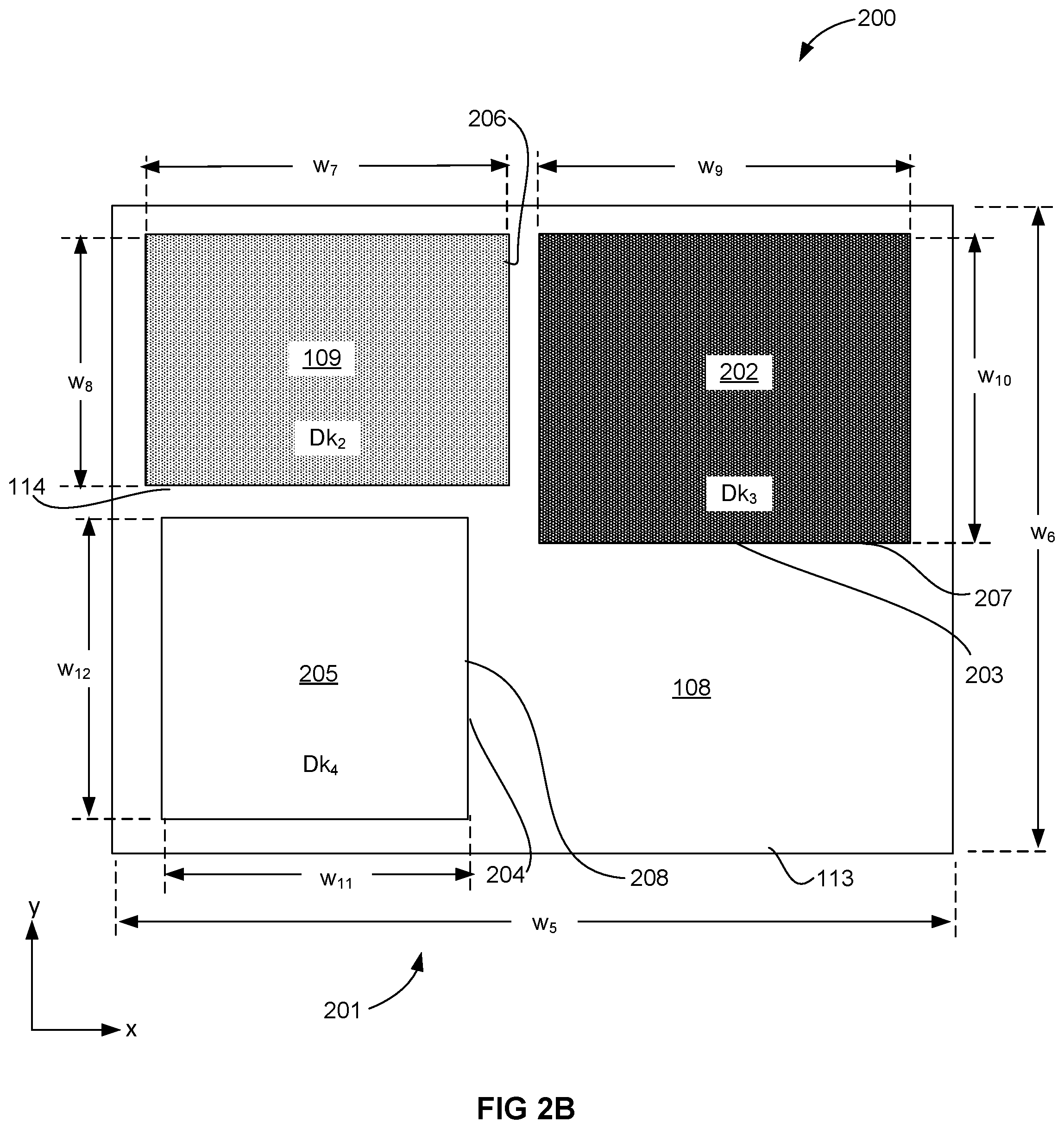 Patent US12120811 Figure 4 – Multi-dielectric printed circuit board