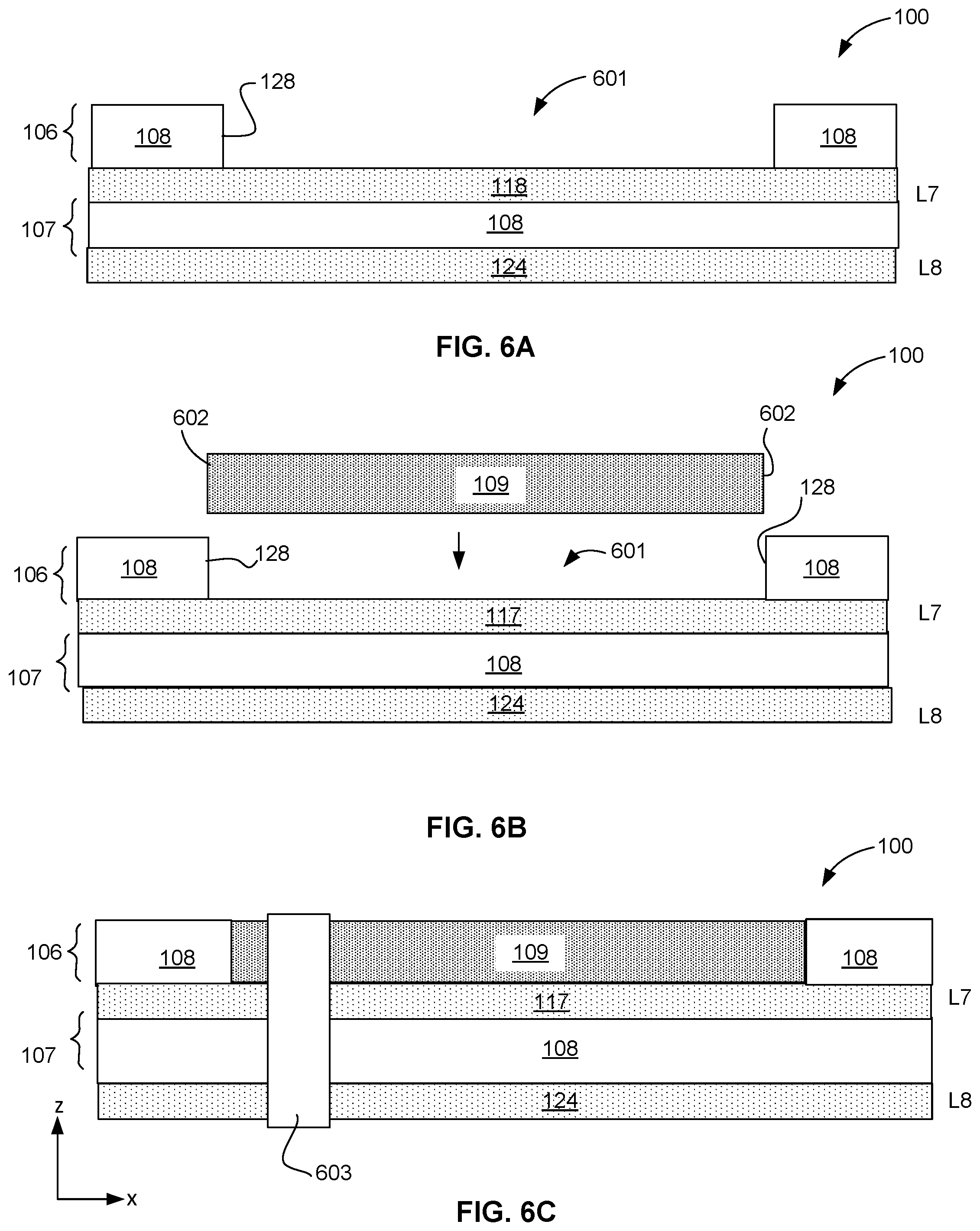 Patent US12120811 Figure 8 – Multi-dielectric printed circuit board