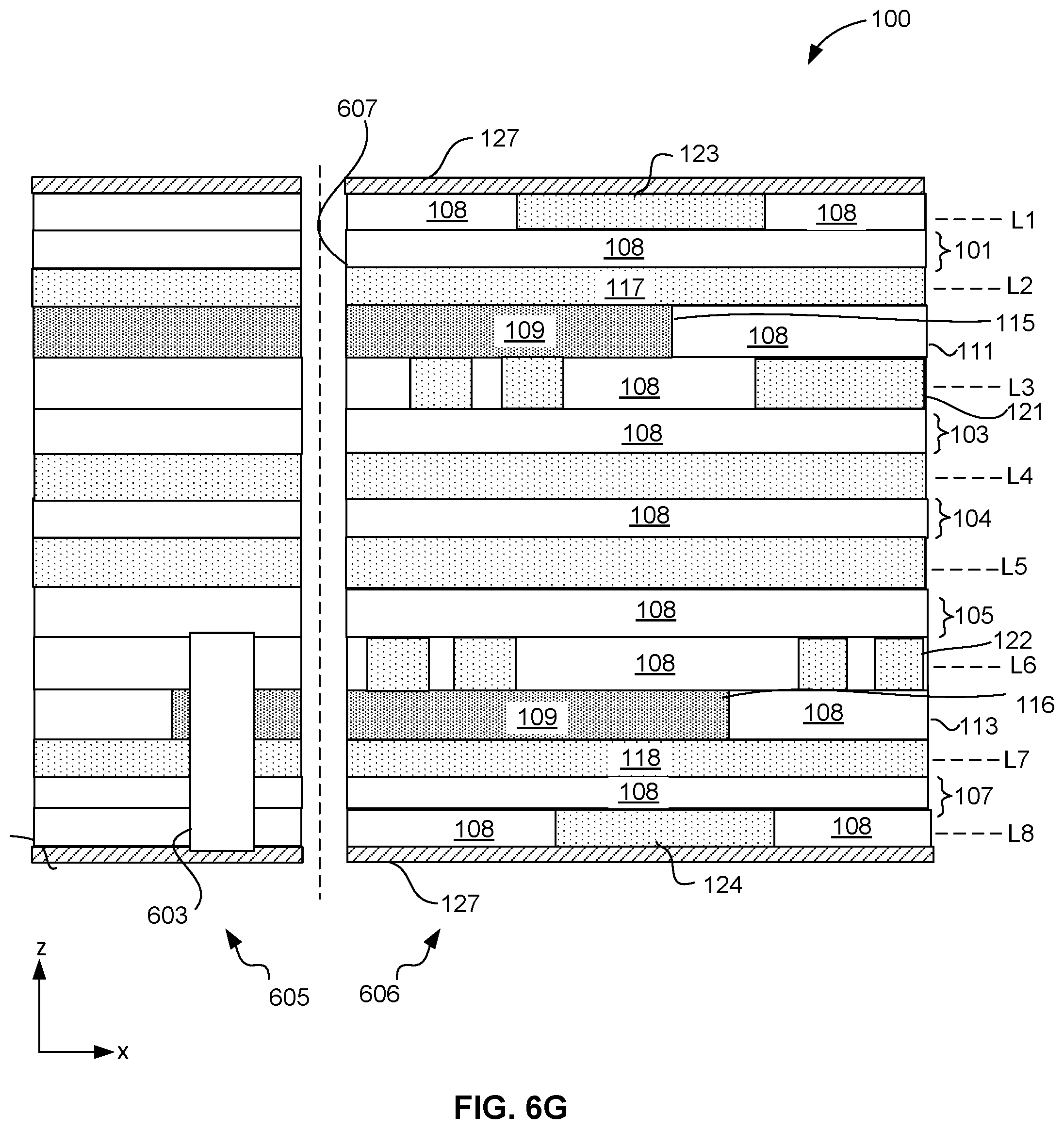 Patent US12120811 Figure 11 – Multi-dielectric printed circuit board