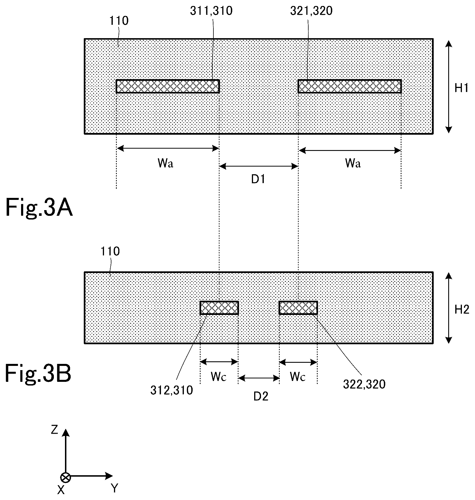 Patent US12120815 Figure 3 – Multilayer substrate