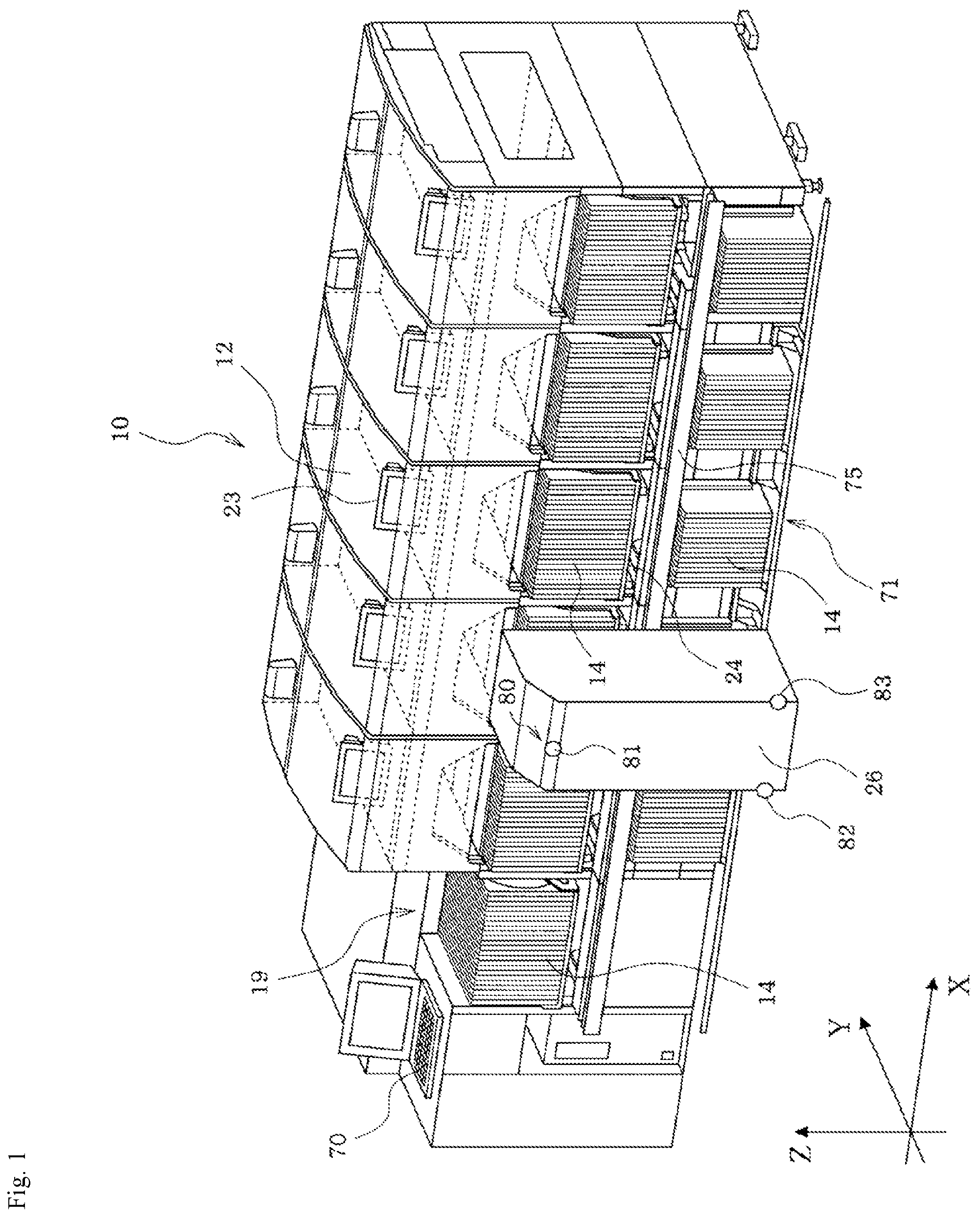 Patent US12120825 Figure 1 – Periphery monitoring device