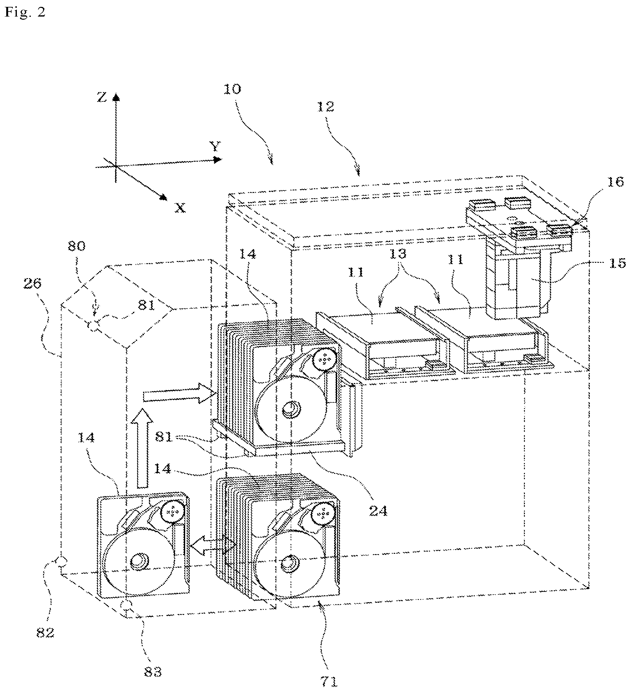 Patent US12120825 Figure 2 – Periphery monitoring device