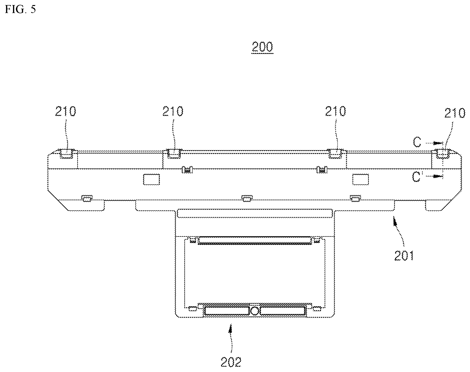 Patent US12120830 Figure 5 – Display apparatus