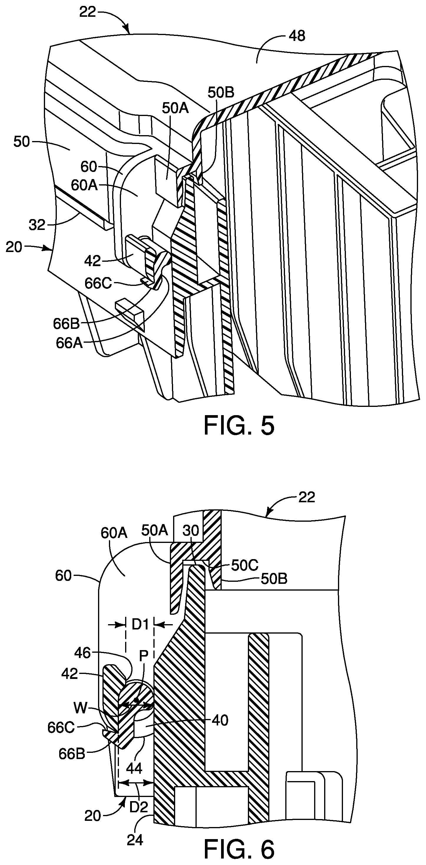 Patent US12120834 Figure 4 – Locking assembly for vehicle fuse box