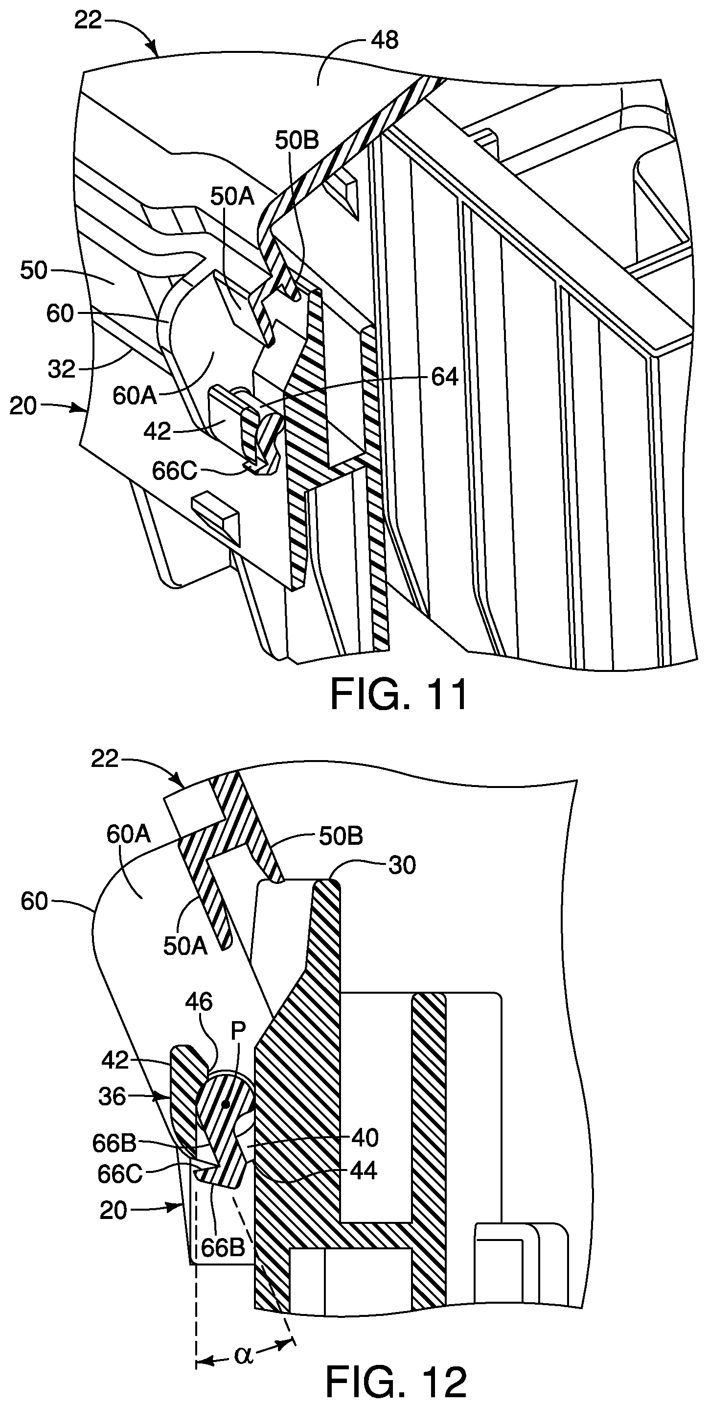 Patent US12120834 Figure 8 – Locking assembly for vehicle fuse box
