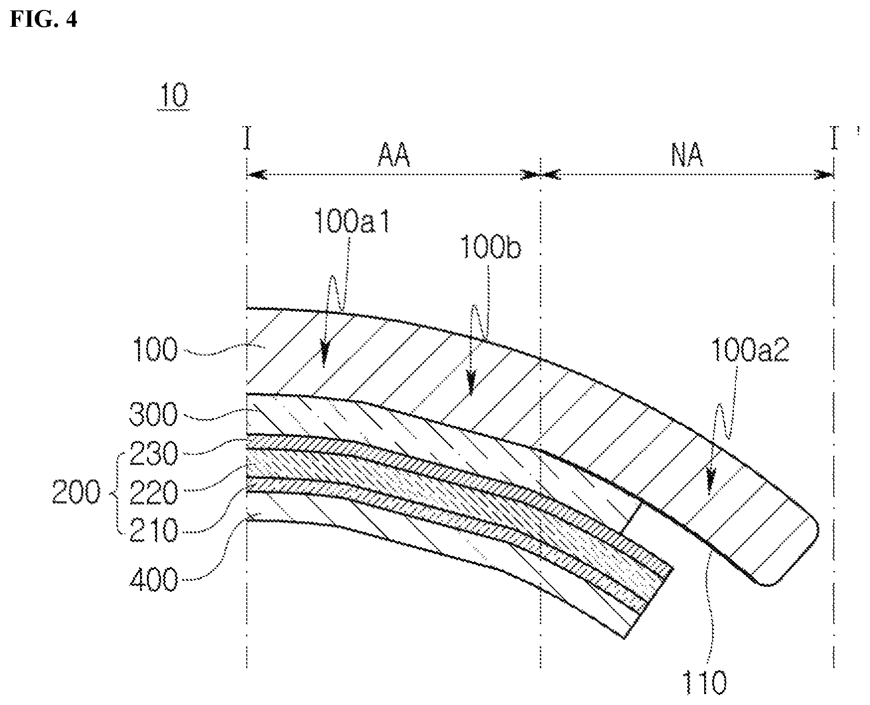 Patent US12120835 Figure 4 – Display apparatus
