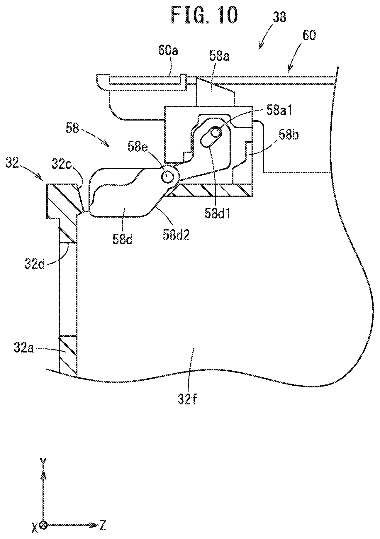 Patent US12120837 Figure 10 – Holding device
