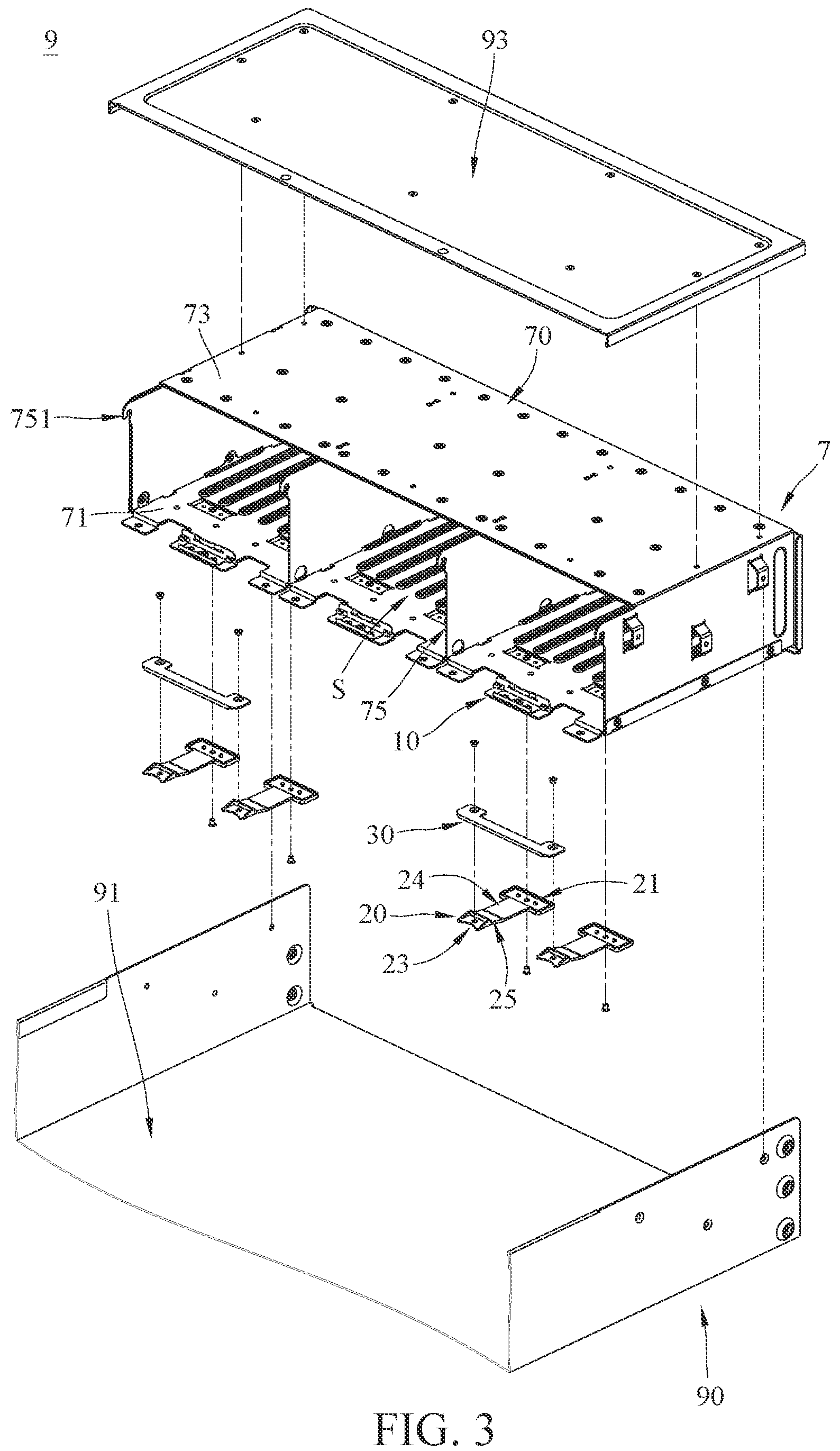 Patent US12120839 Figure 3 – Casing assembly and electronic device including the same