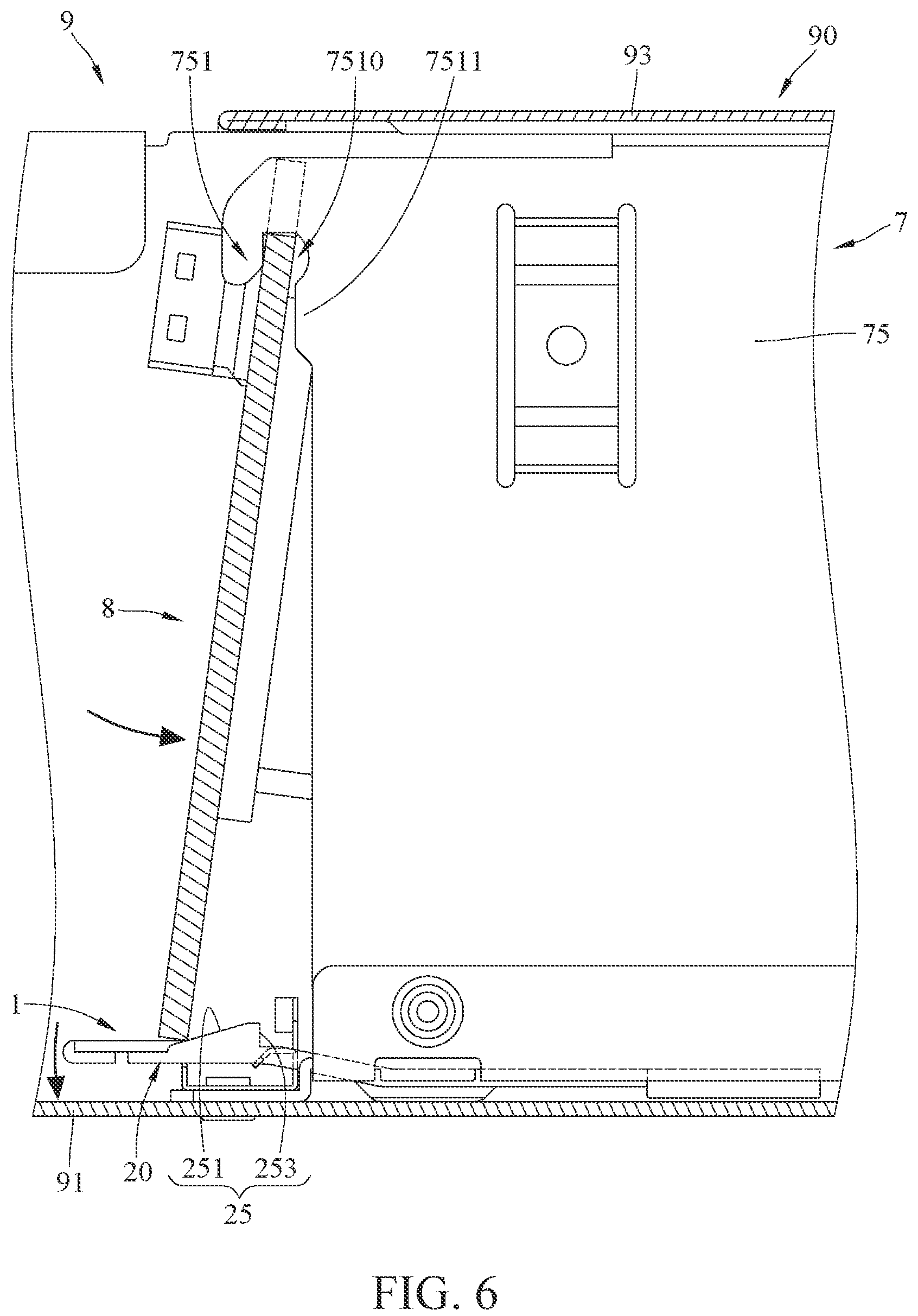 Patent US12120839 Figure 6 – Casing assembly and electronic device including the same