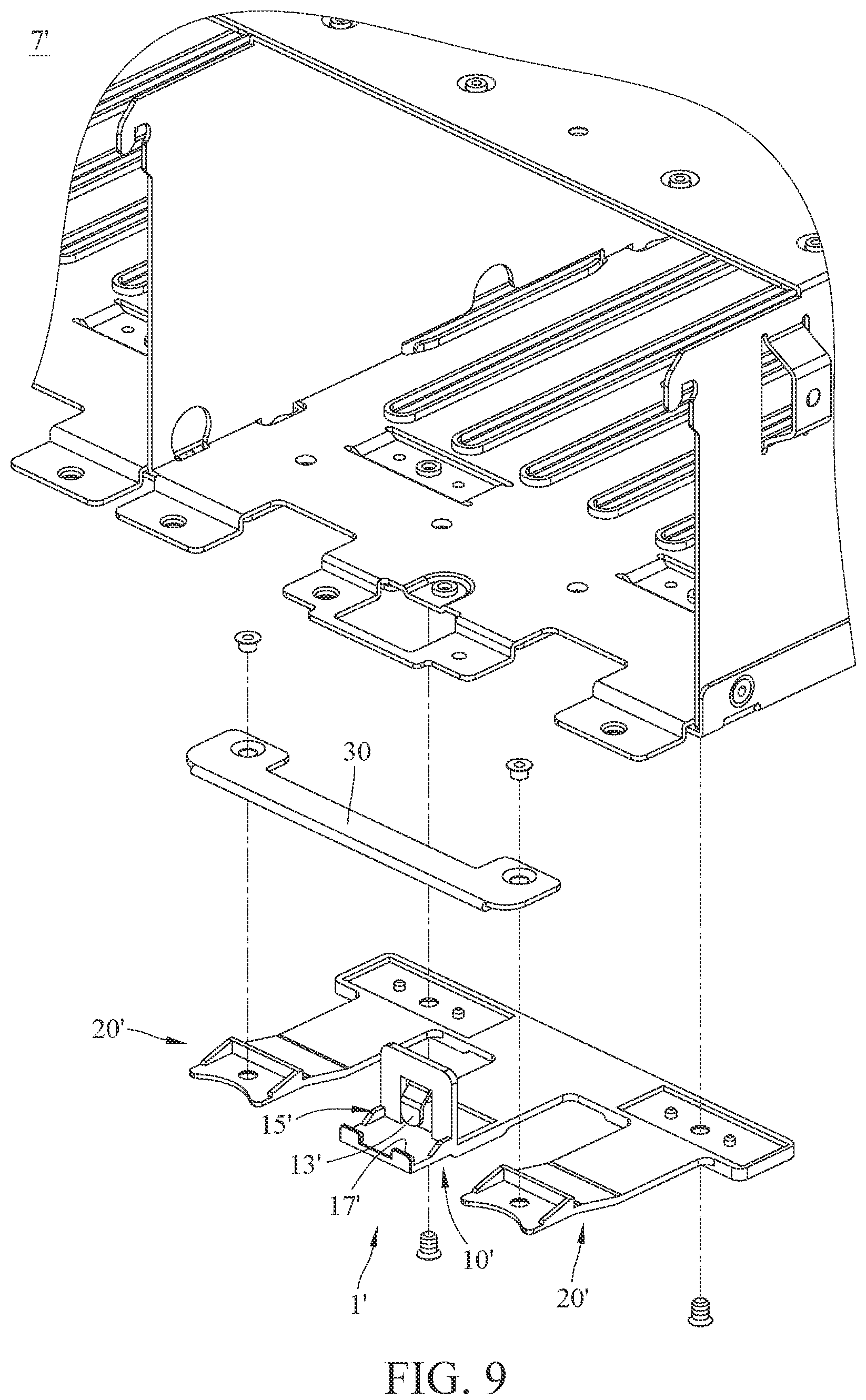 Patent US12120839 Figure 9 – Casing assembly and electronic device including the same