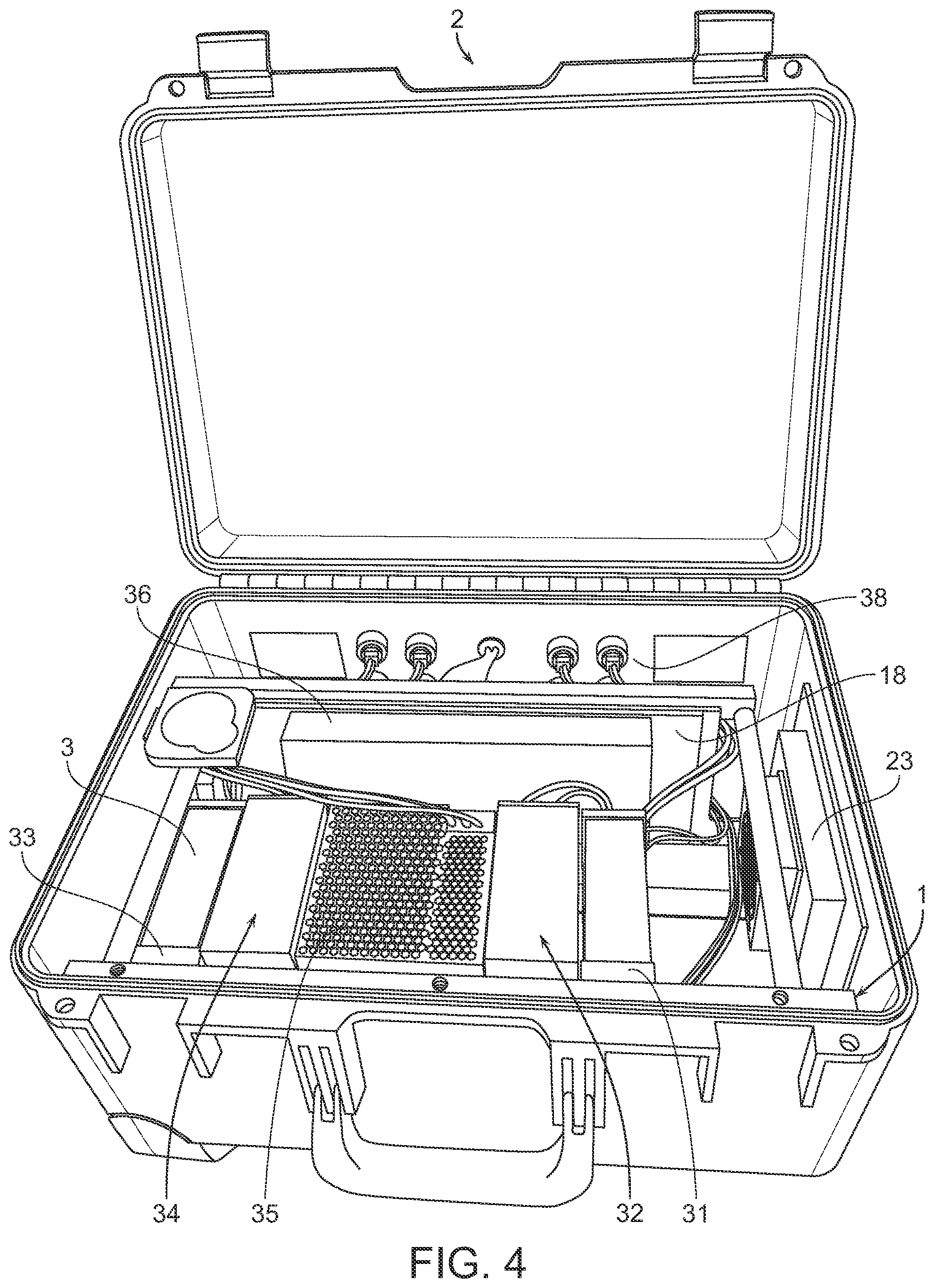 Patent US12120841 Figure 4 – Portable command-and-control module
