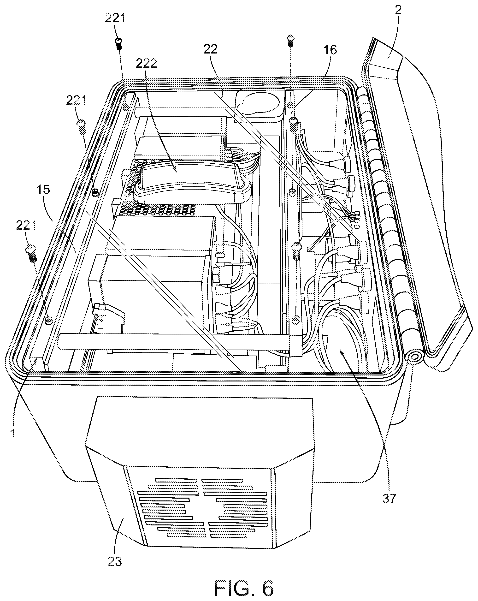 Patent US12120841 Figure 6 – Portable command-and-control module