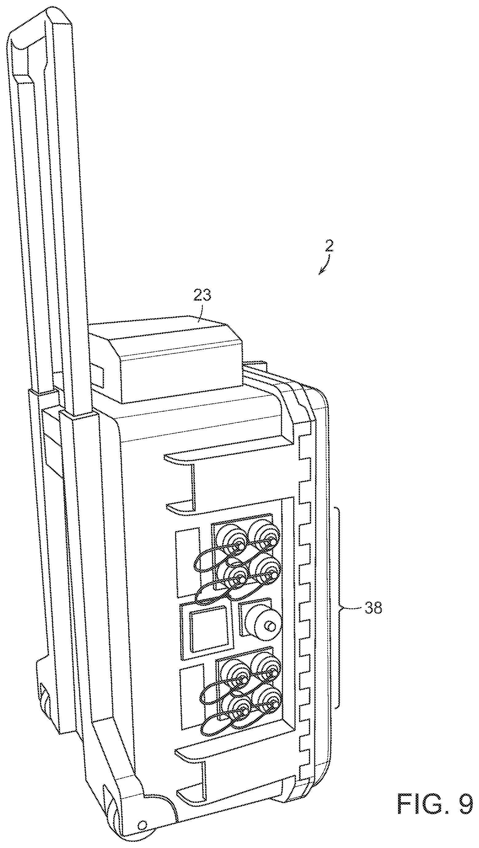 Patent US12120841 Figure 9 – Portable command-and-control module