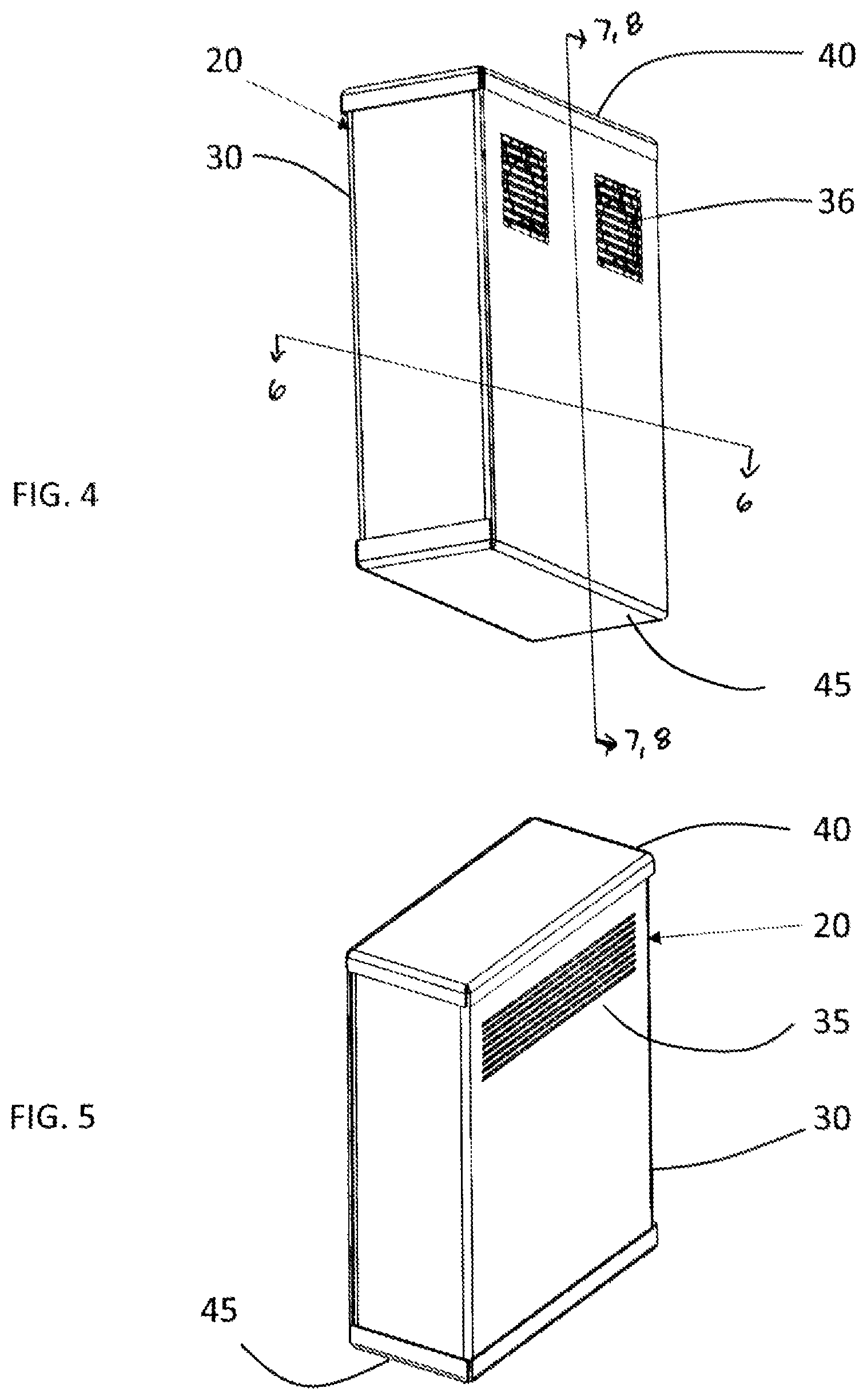Patent US12120847 Figure 4 – Container for one or more electronic devices and methods of use thereof