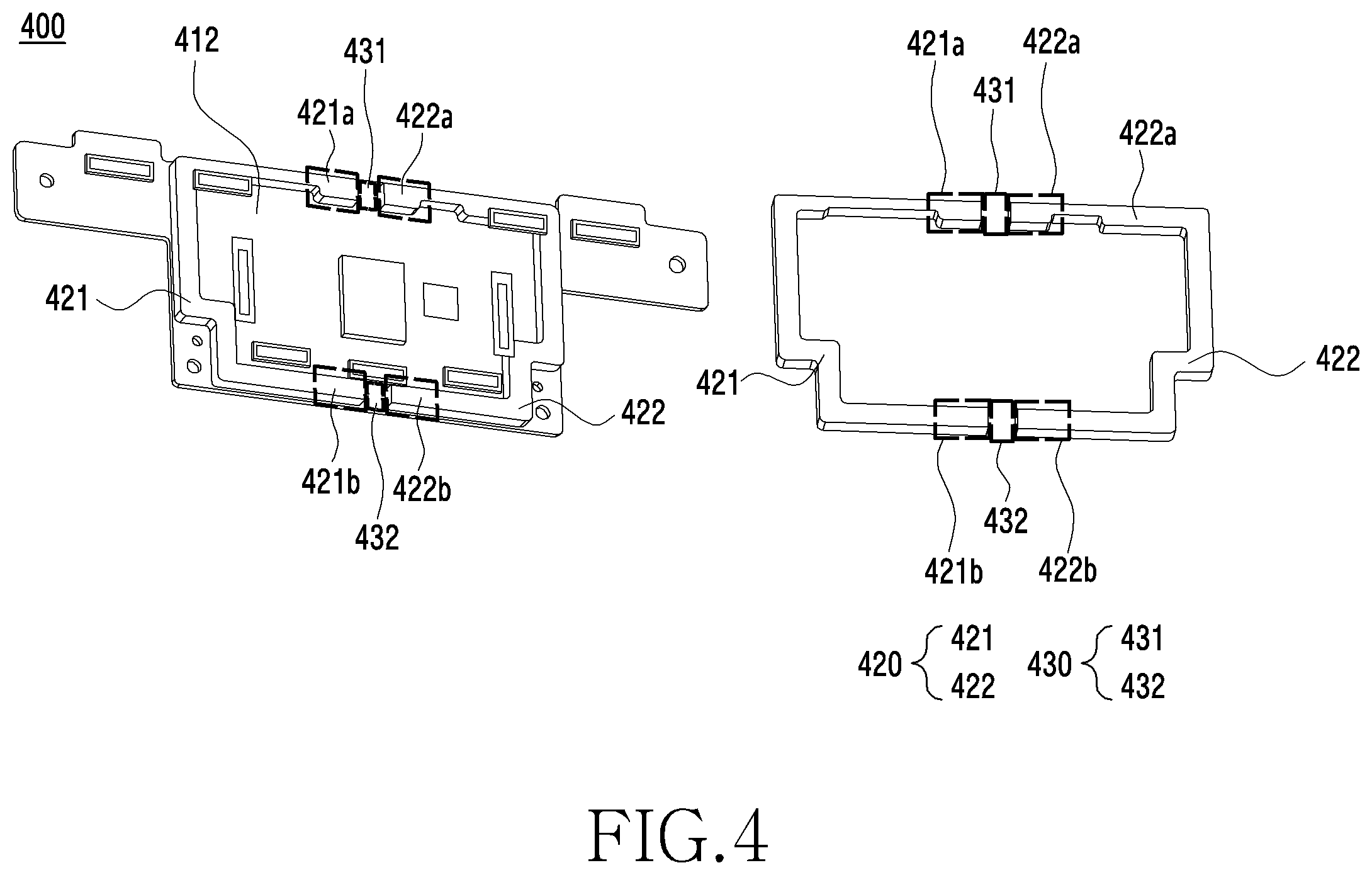 Patent US12120853 Figure 5 – Electronic device including heat dissipation structure