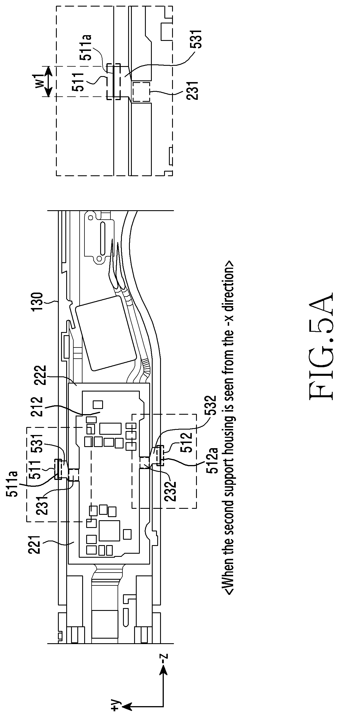 Patent US12120853 Figure 6 – Electronic device including heat dissipation structure