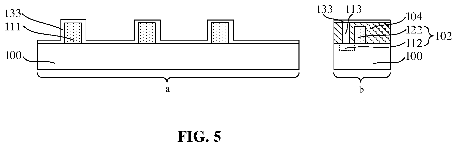 Patent US12120863 Figure 5 – Semiconductor structure and manufacturing method thereof