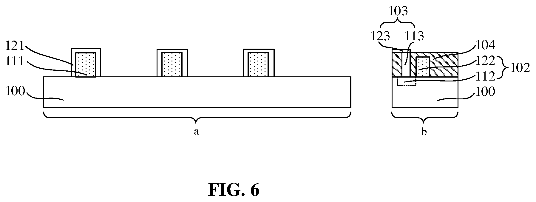 Patent US12120863 Figure 6 – Semiconductor structure and manufacturing method thereof