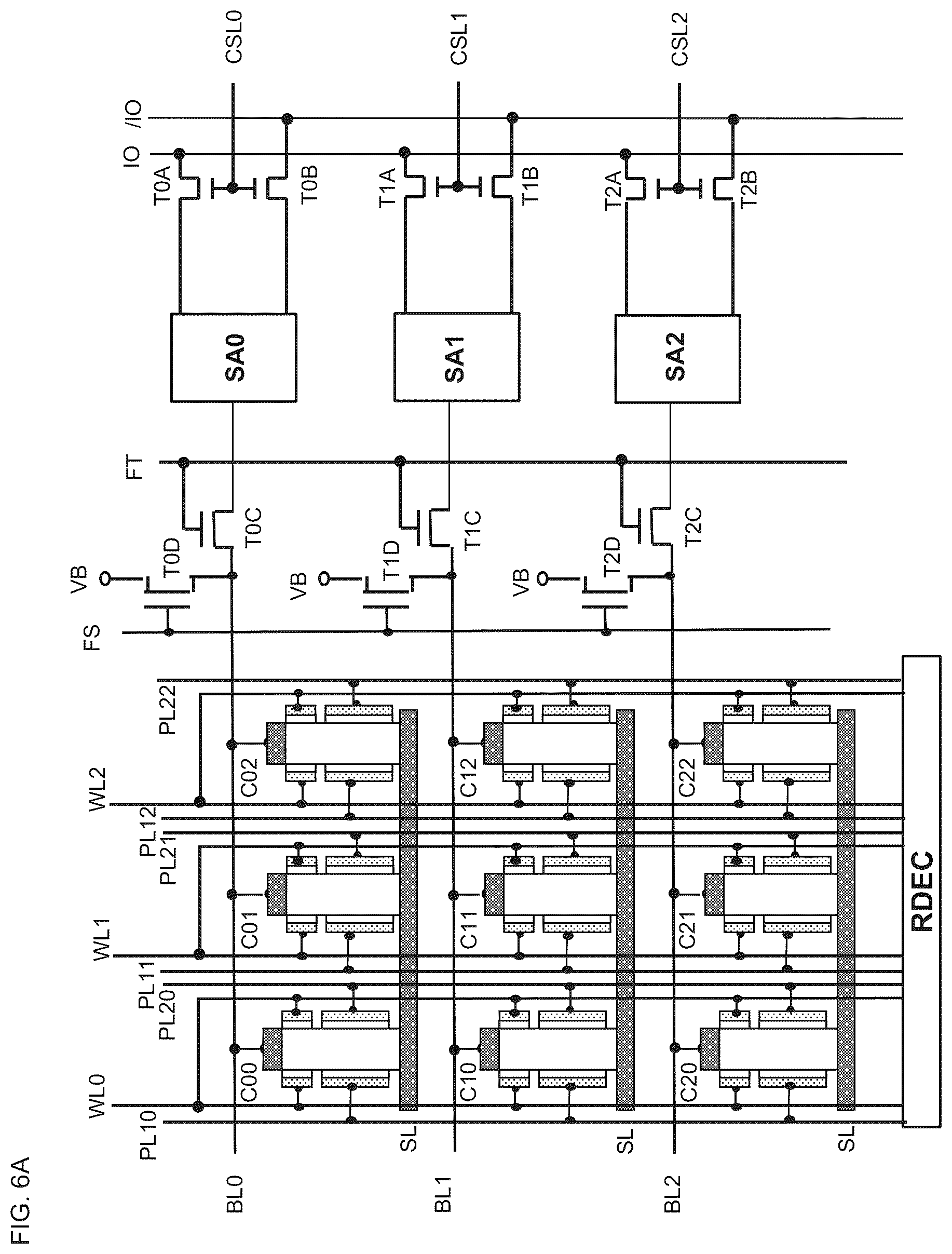 Patent US12120864 Figure 8 – Memory device using semiconductor element