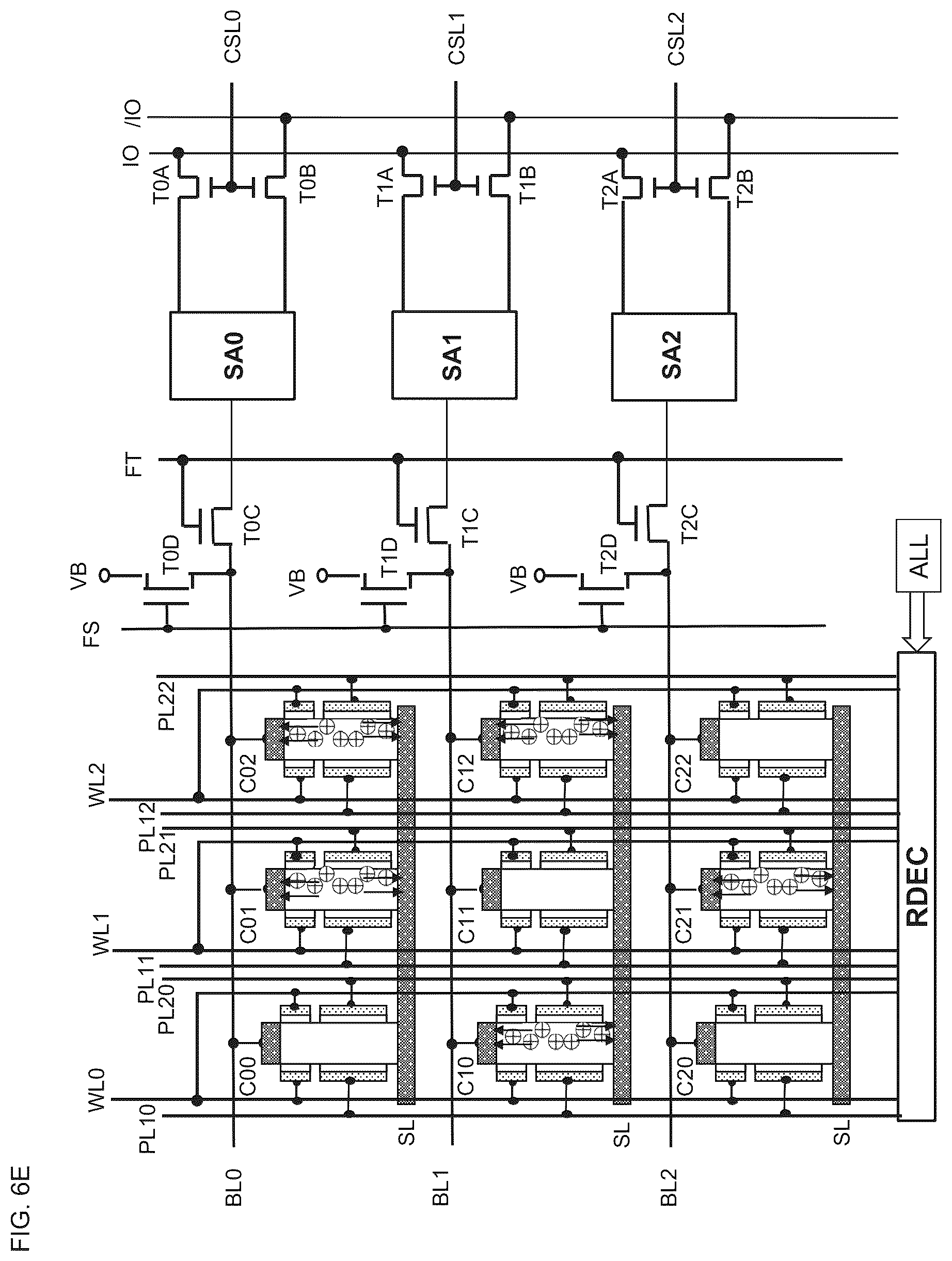 Patent US12120864 Figure 12 – Memory device using semiconductor element