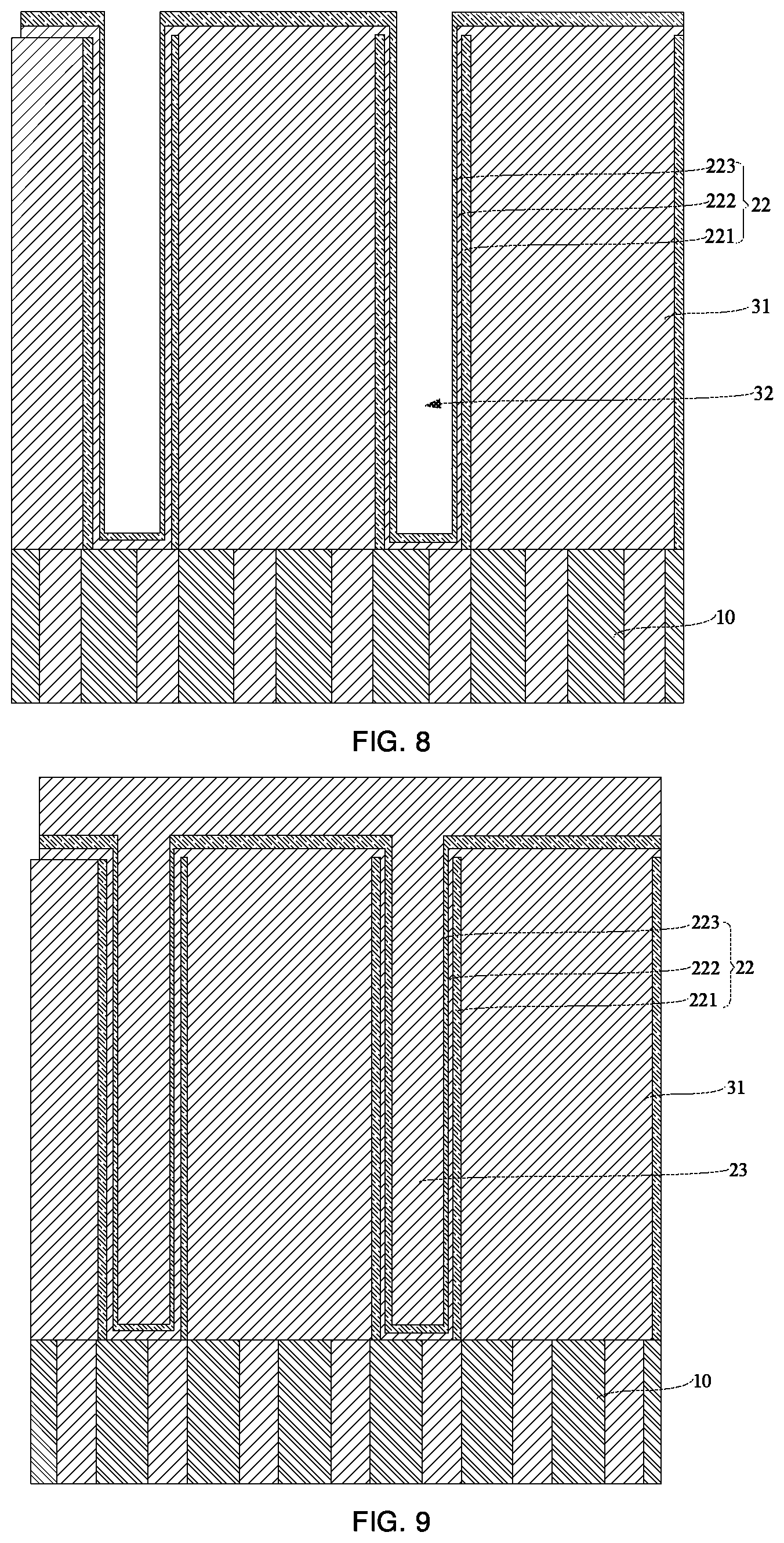 Patent US12120867 Figure 5 – Manufacturing method of semiconductor structure