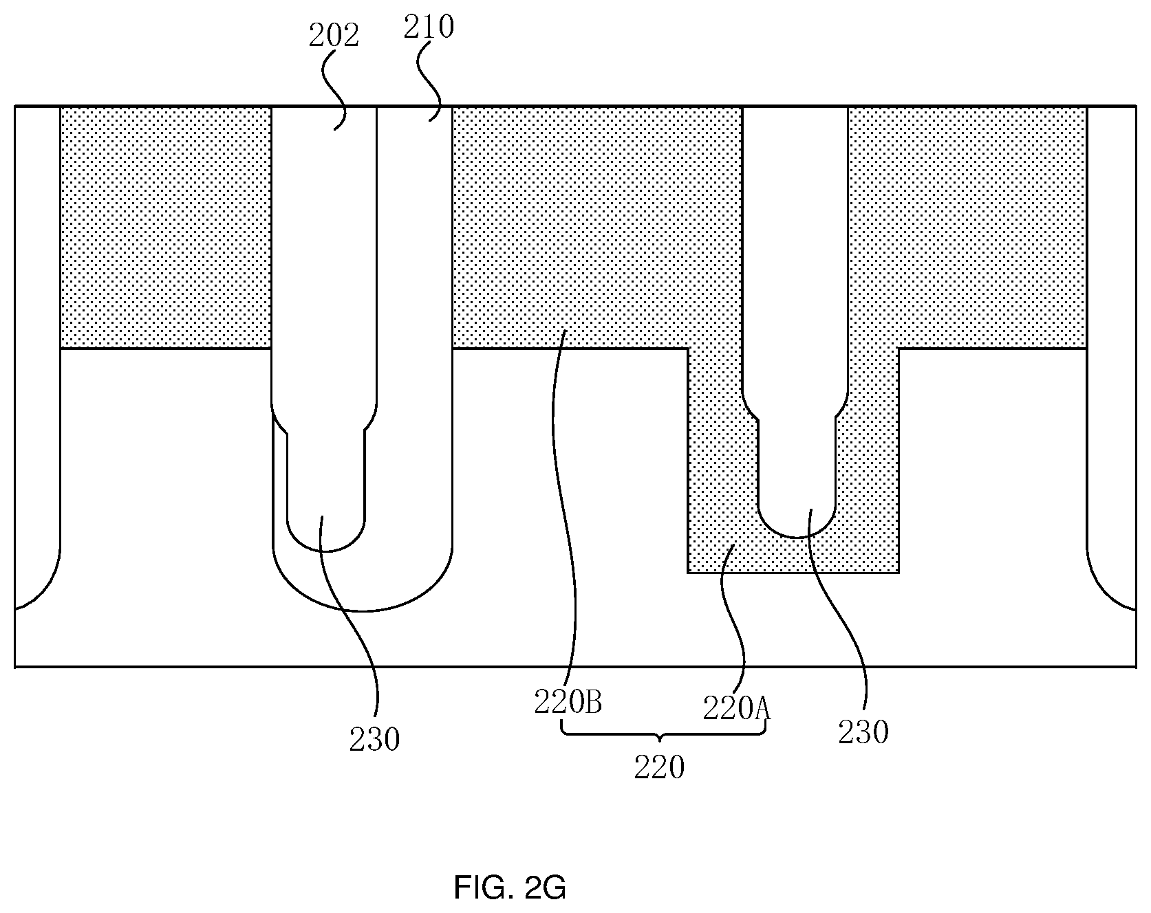 Patent US12120868 Figure 7 – Semiconductor device with buried bit line and preparation method thereof