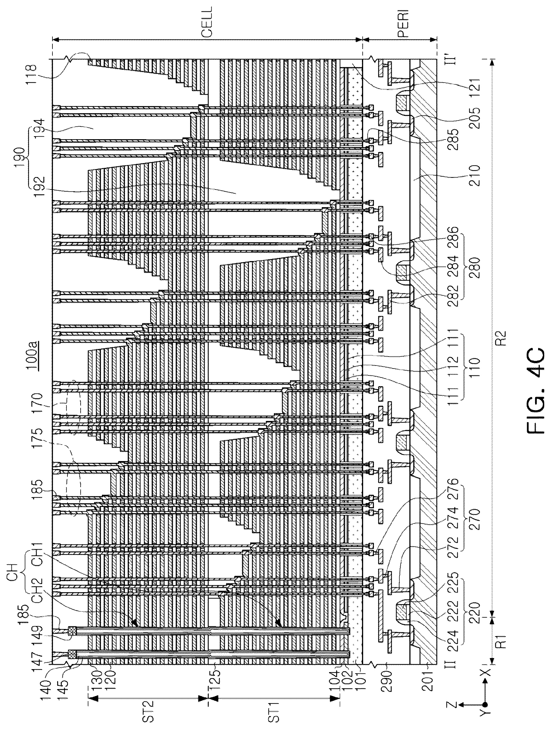 Patent US12120876 Figure 9 – Semiconductor devices and data storage systems including the same
