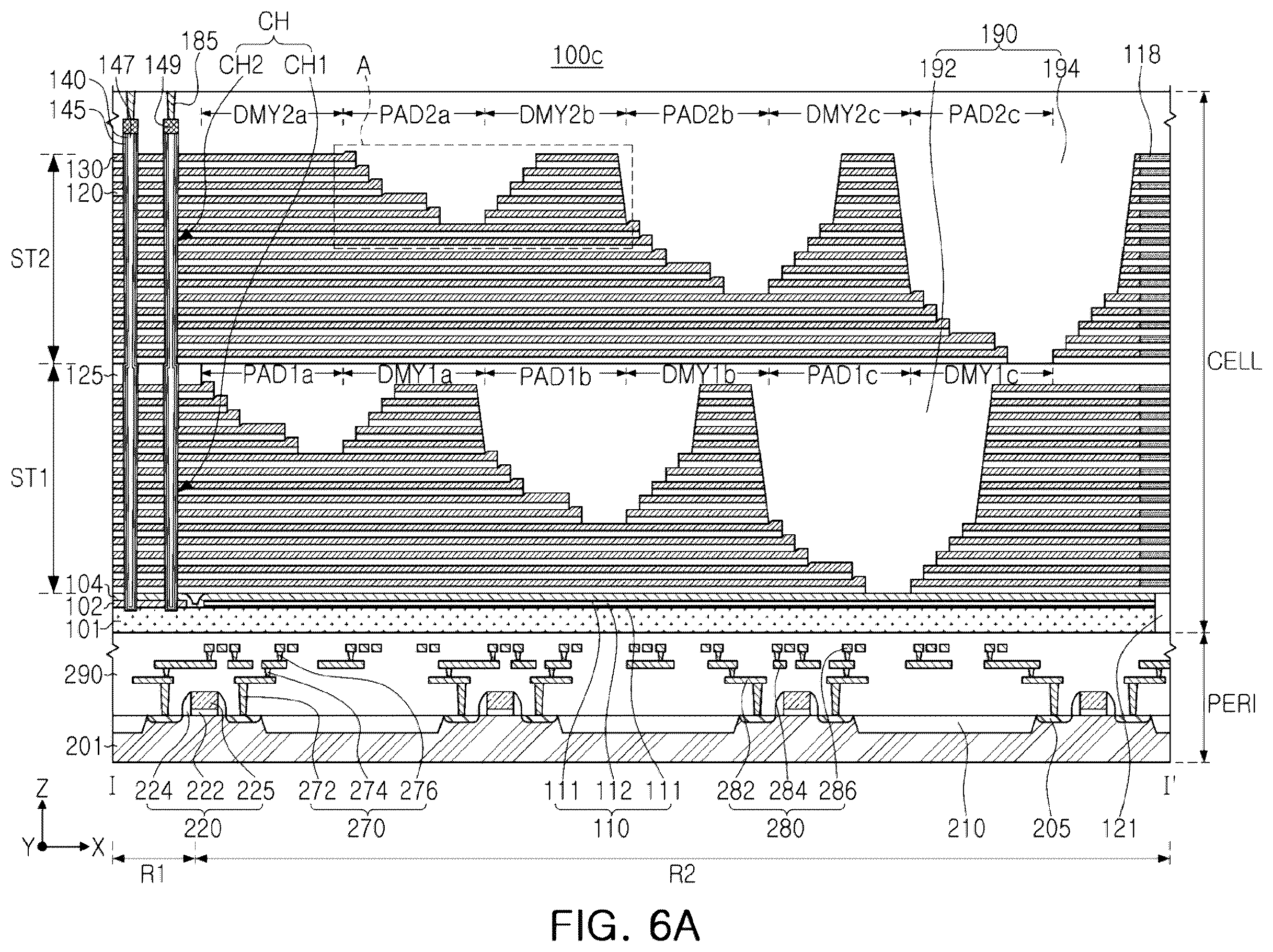 Patent US12120876 Figure 11 – Semiconductor devices and data storage systems including the same