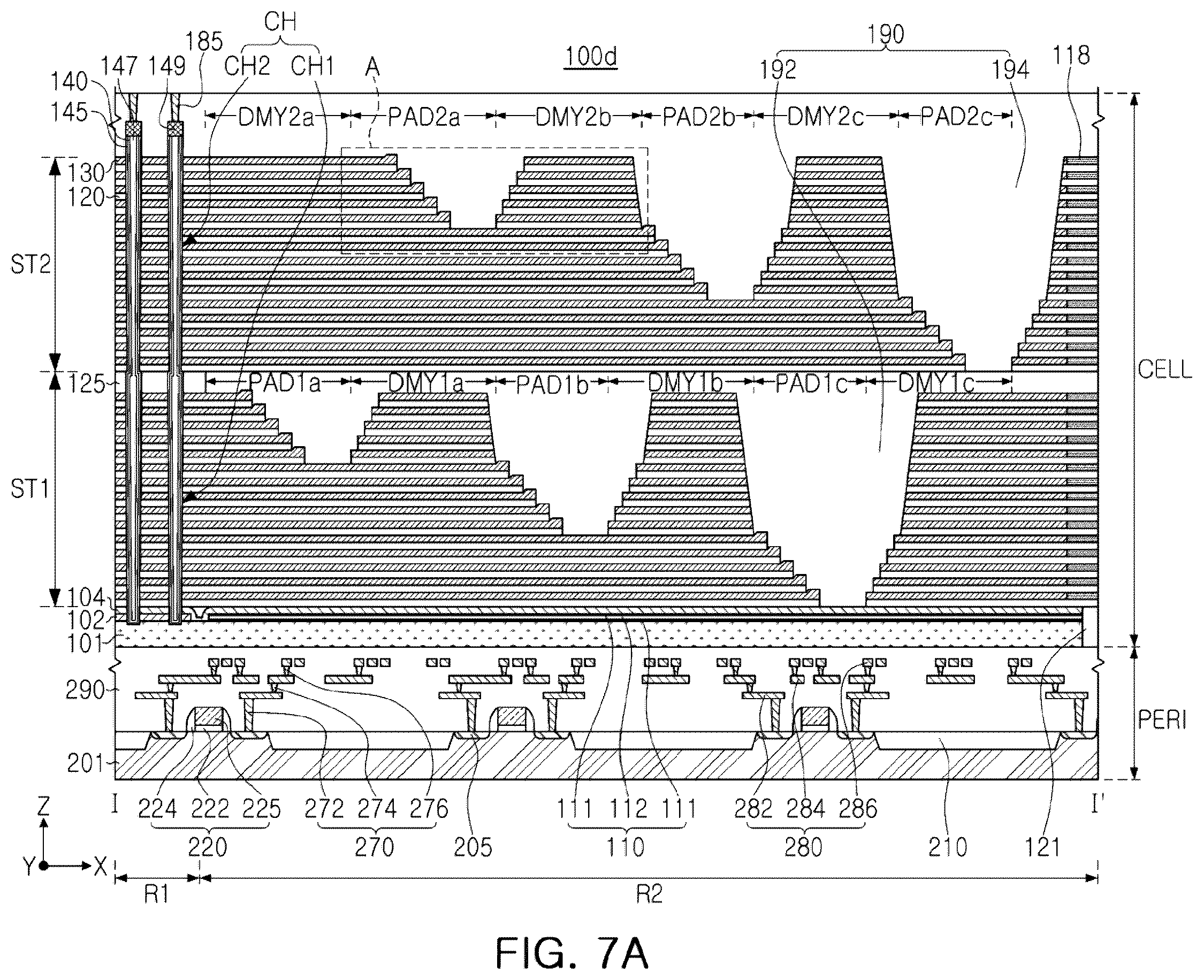 Patent US12120876 Figure 13 – Semiconductor devices and data storage systems including the same