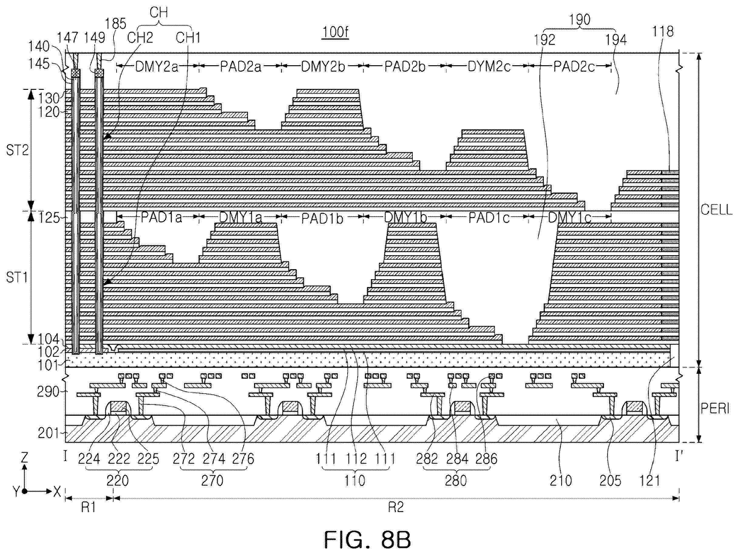 Patent US12120876 Figure 16 – Semiconductor devices and data storage systems including the same