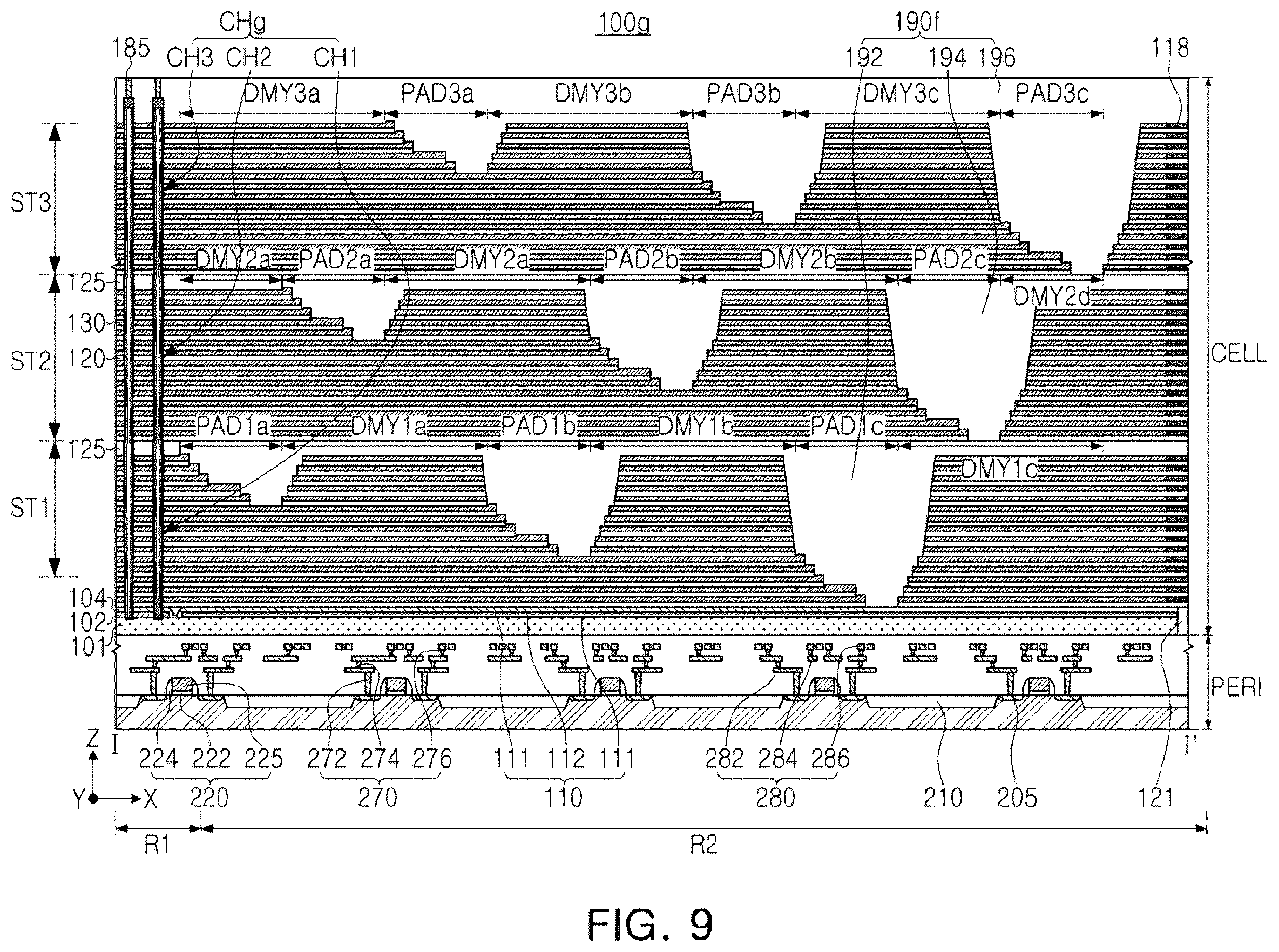 Patent US12120876 Figure 17 – Semiconductor devices and data storage systems including the same