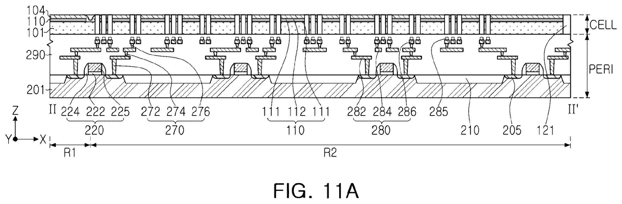 Patent US12120876 Figure 19 – Semiconductor devices and data storage systems including the same