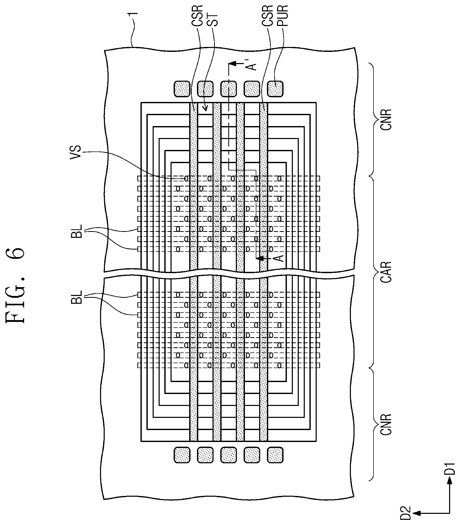 Patent US12120881 Figure 8 – Three-dimensional semiconductor devices