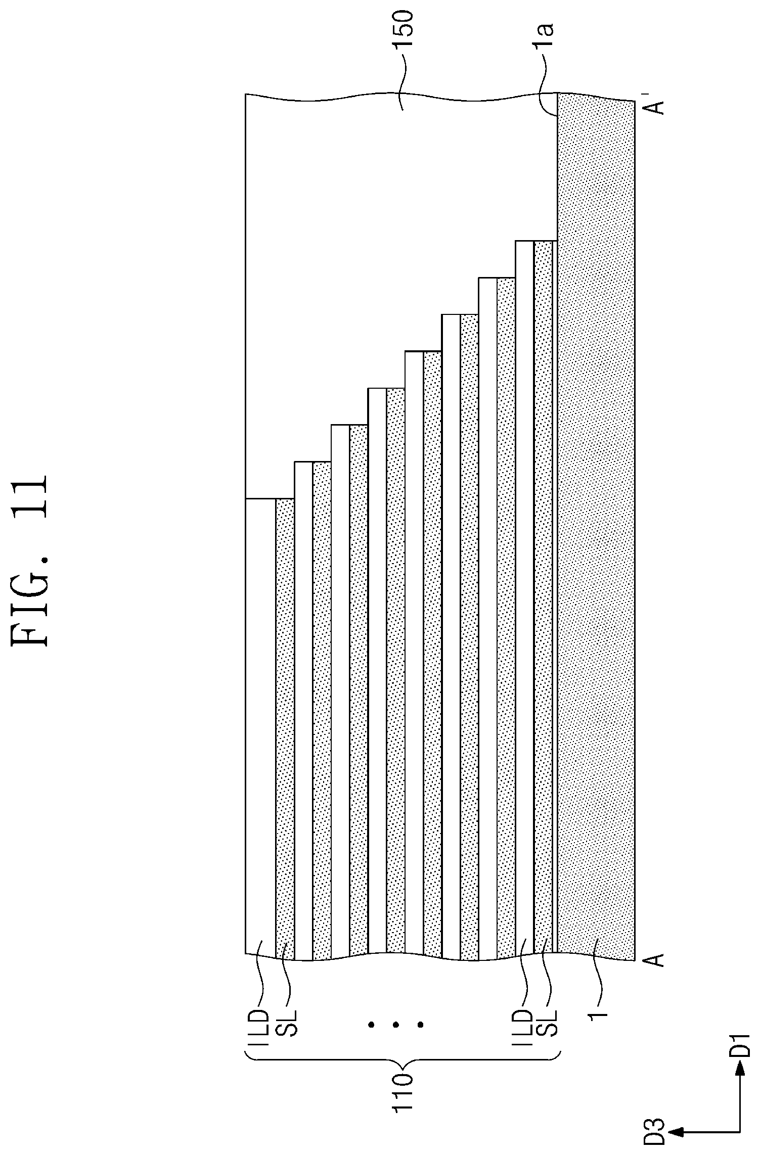 Patent US12120881 Figure 13 – Three-dimensional semiconductor devices