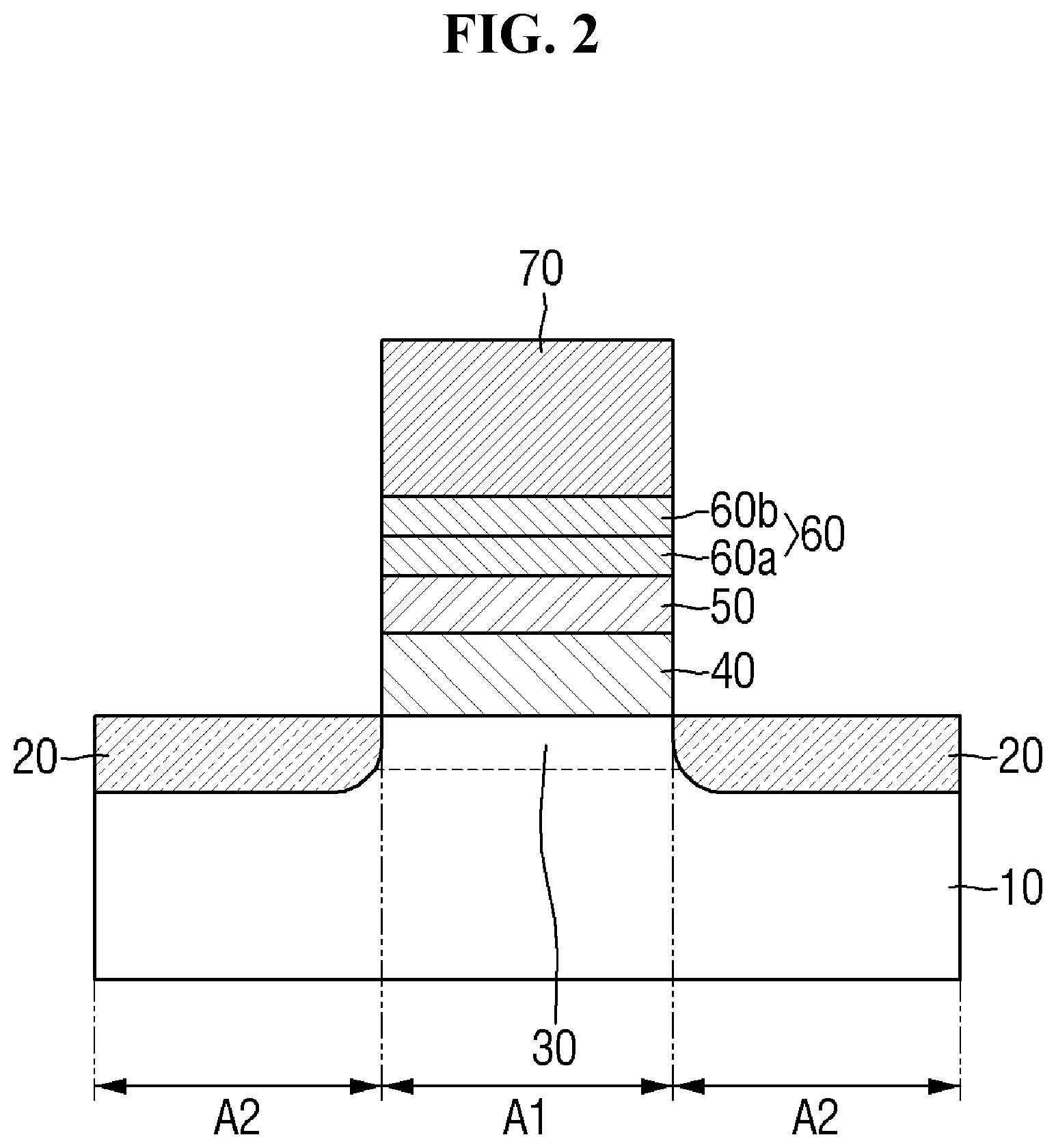 Patent US12120883 Figure 2 – Semiconductor memory device using a ferroelectric characteristic of charge storage layer and operating method thereof