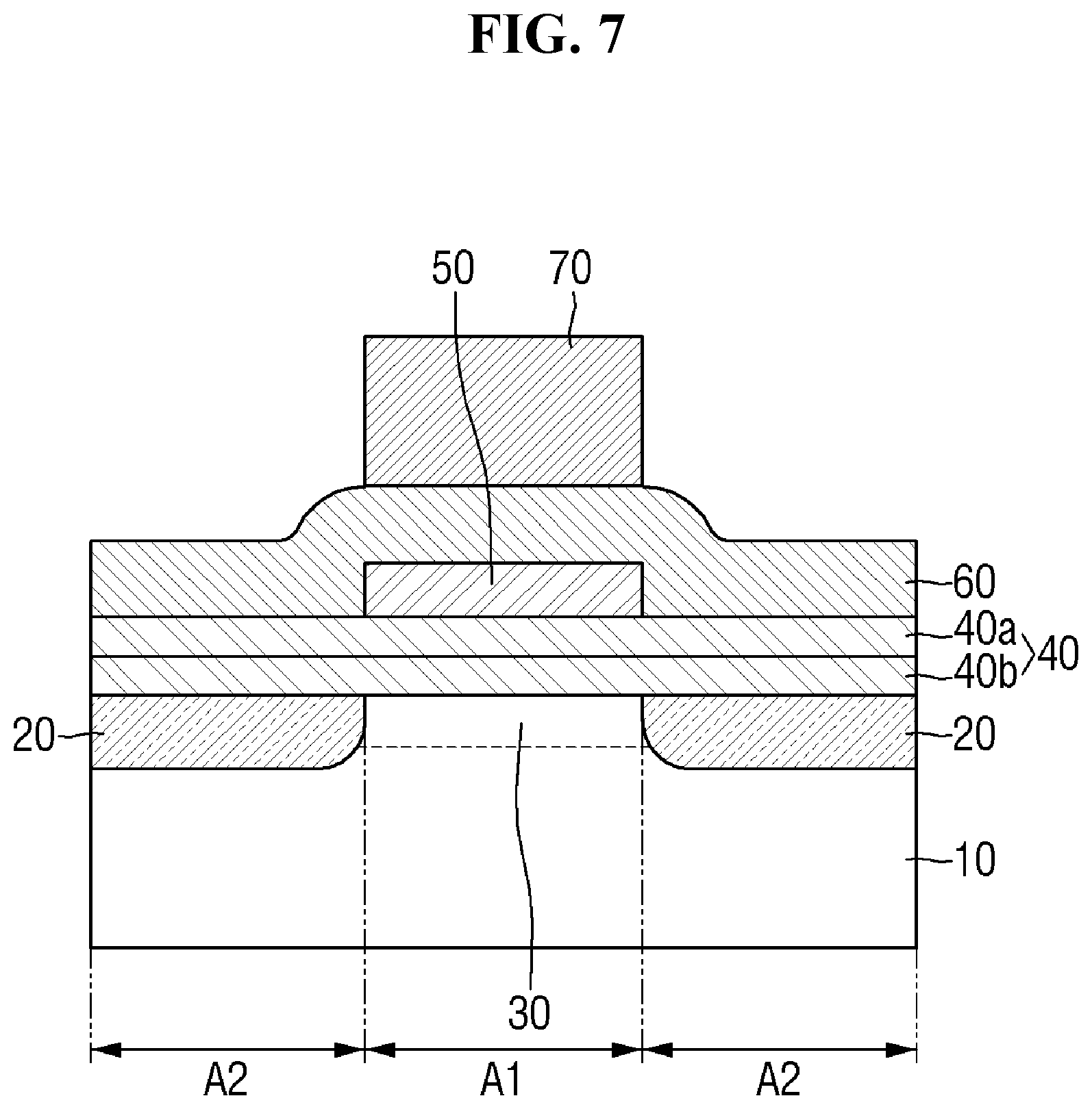 Patent US12120883 Figure 7 – Semiconductor memory device using a ferroelectric characteristic of charge storage layer and operating method thereof