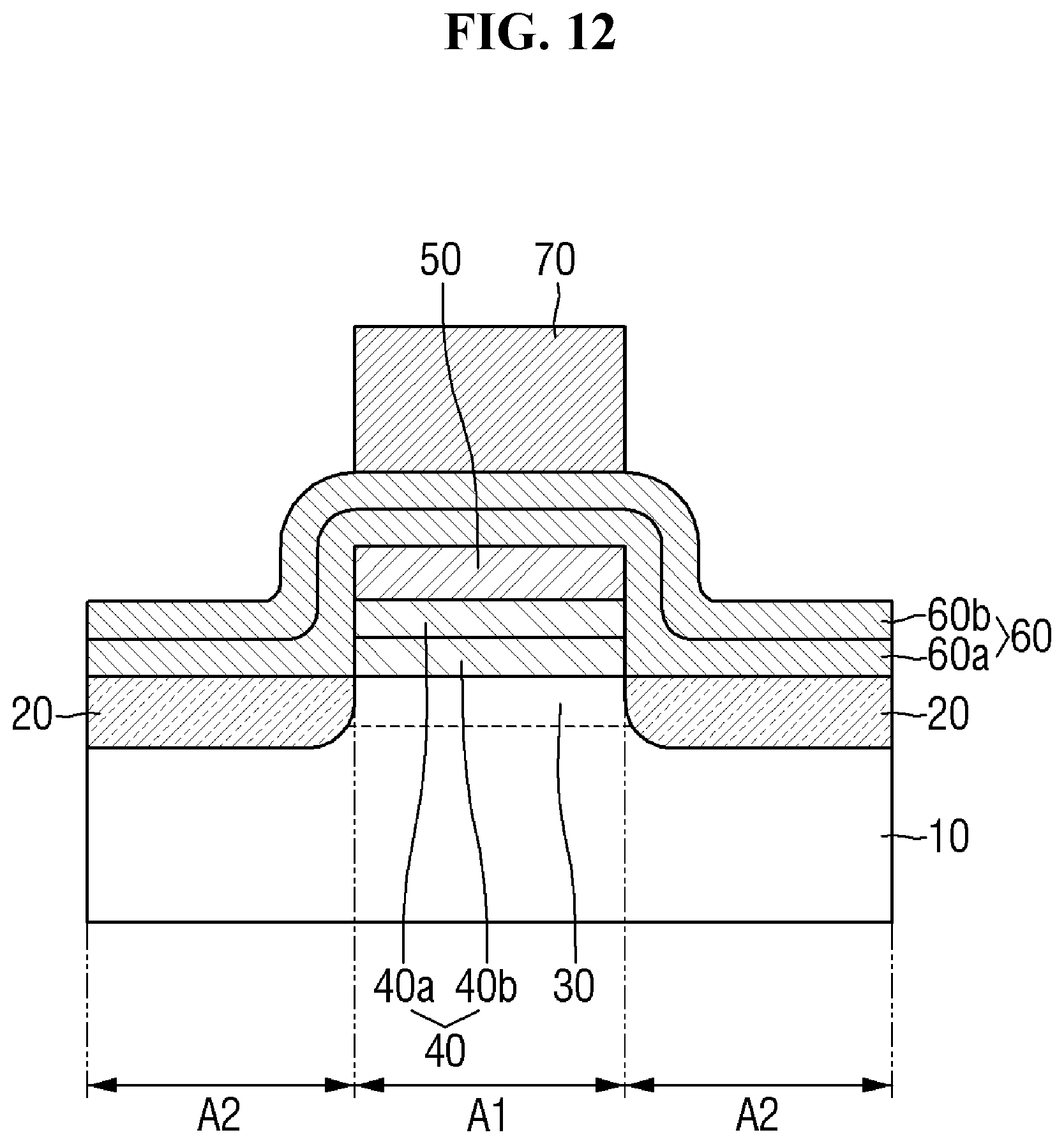 Patent US12120883 Figure 12 – Semiconductor memory device using a ferroelectric characteristic of charge storage layer and operating method thereof