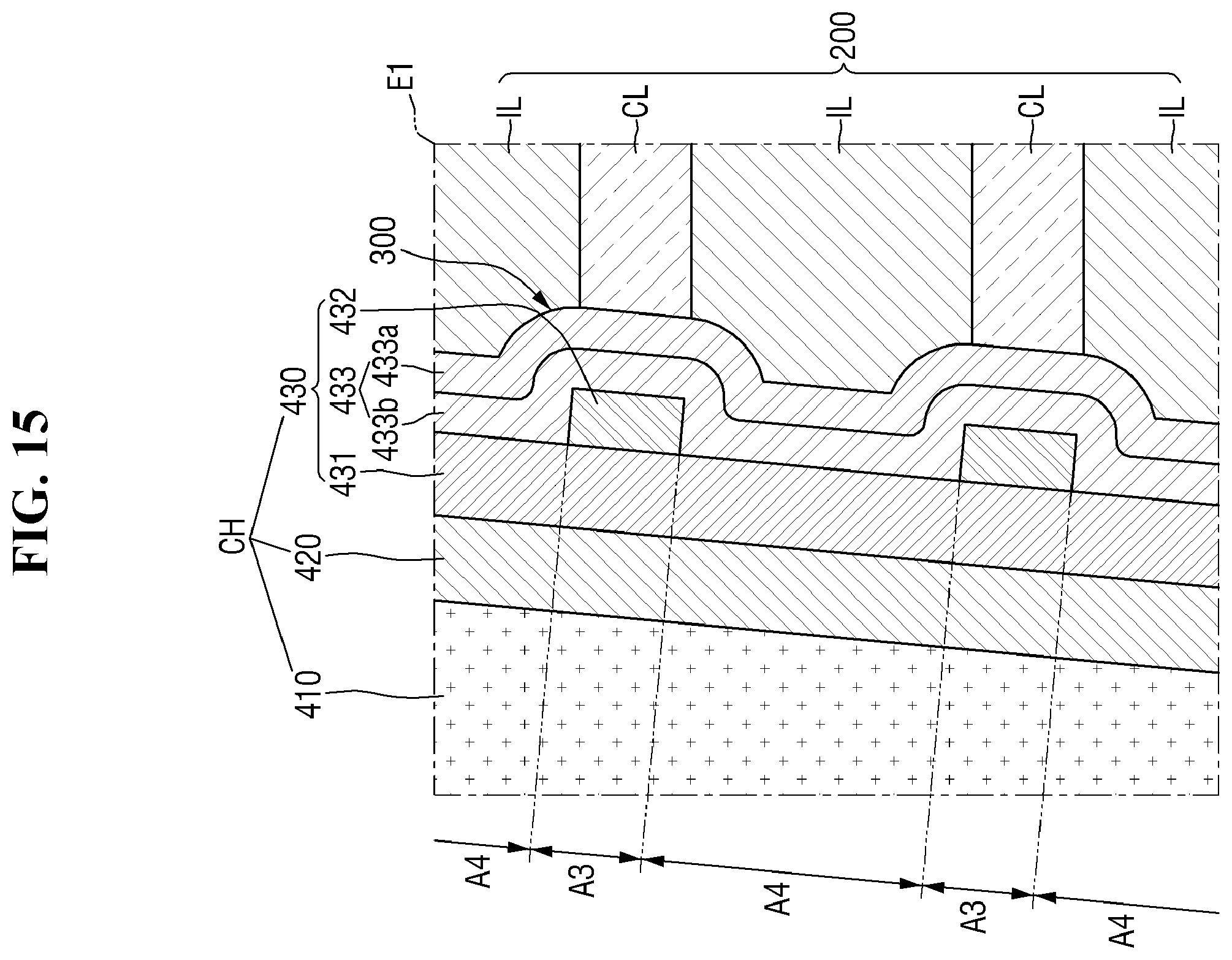 Patent US12120883 Figure 15 – Semiconductor memory device using a ferroelectric characteristic of charge storage layer and operating method thereof