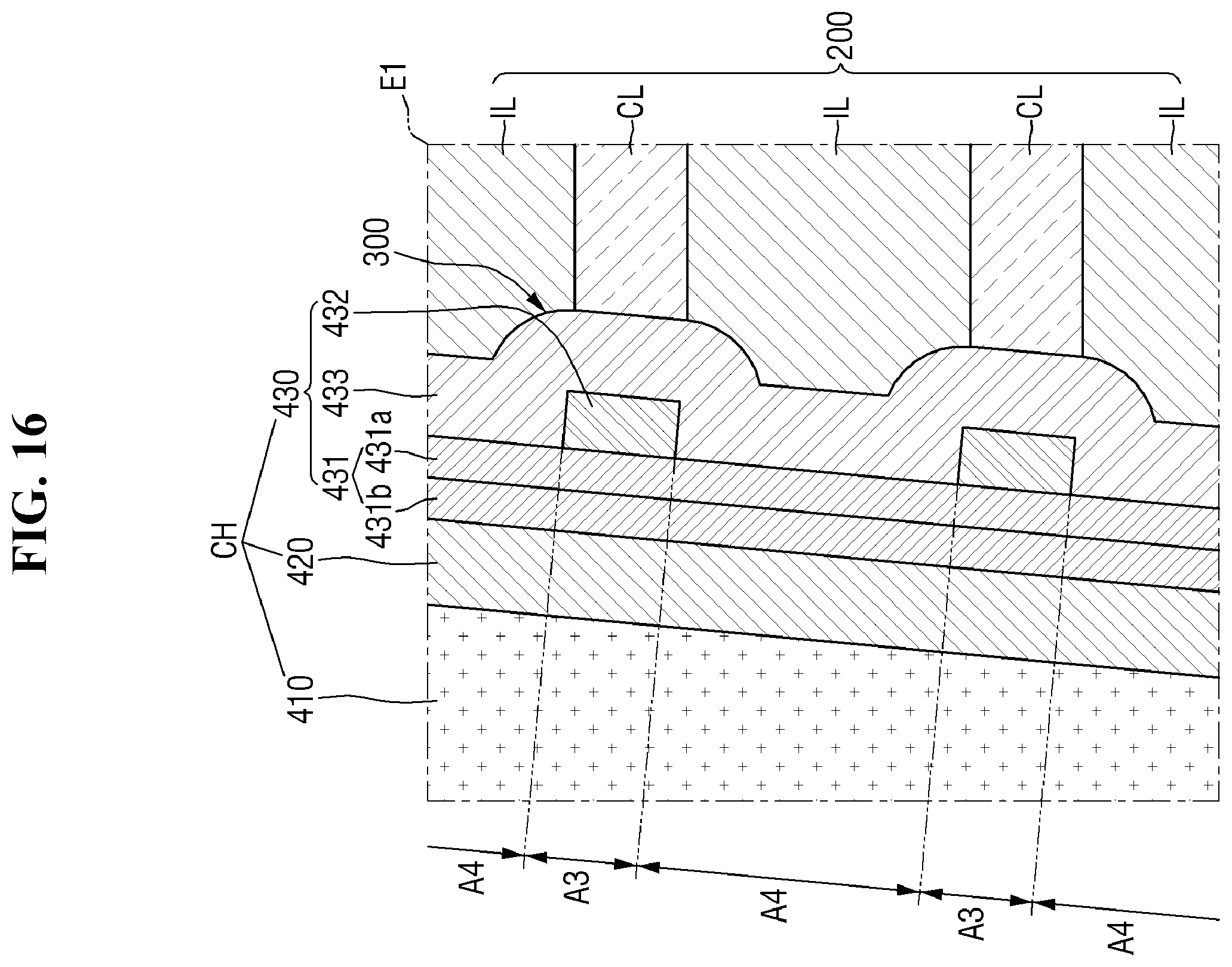 Patent US12120883 Figure 16 – Semiconductor memory device using a ferroelectric characteristic of charge storage layer and operating method thereof