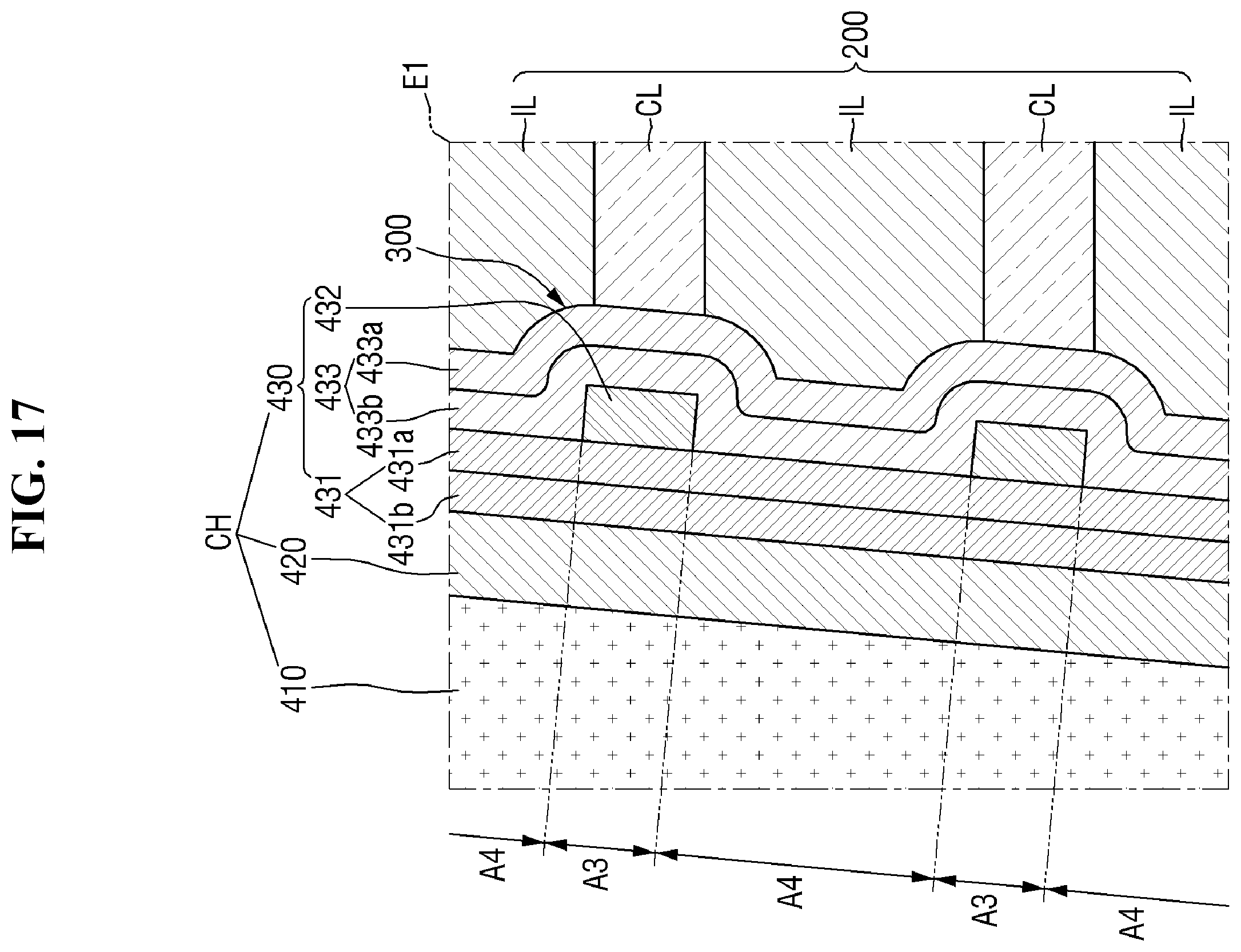 Patent US12120883 Figure 17 – Semiconductor memory device using a ferroelectric characteristic of charge storage layer and operating method thereof