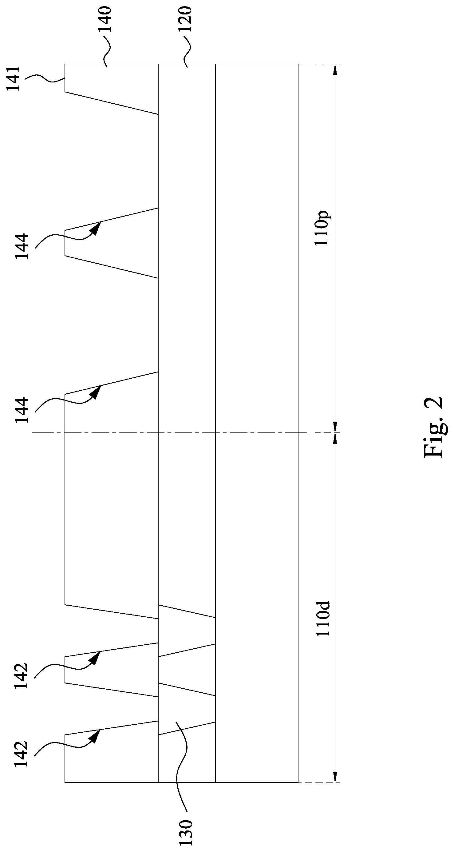 Patent US12120886 Figure 2 – Memory device and manufacturing method thereof