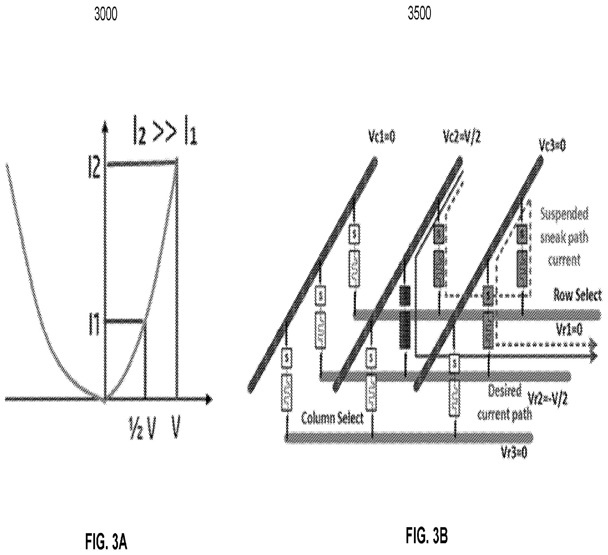 Patent US12120887 Figure 3 – Increasing selector surface area in crossbar array circuits