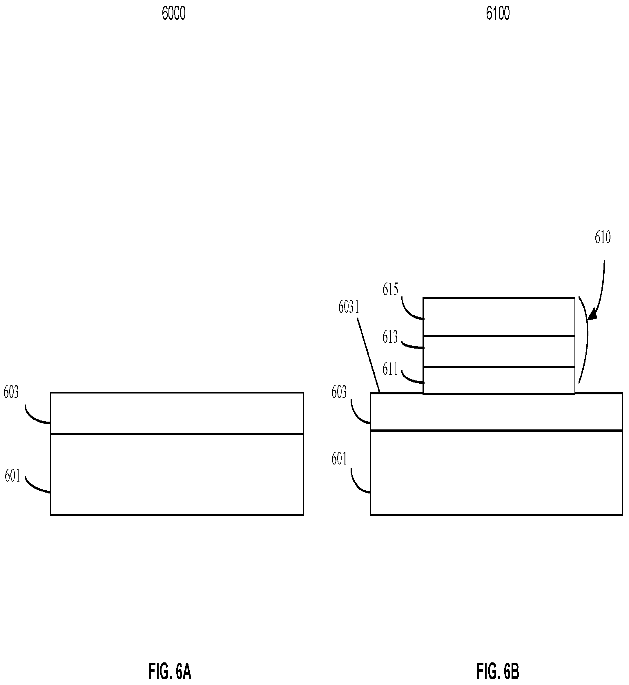 Patent US12120887 Figure 6 – Increasing selector surface area in crossbar array circuits
