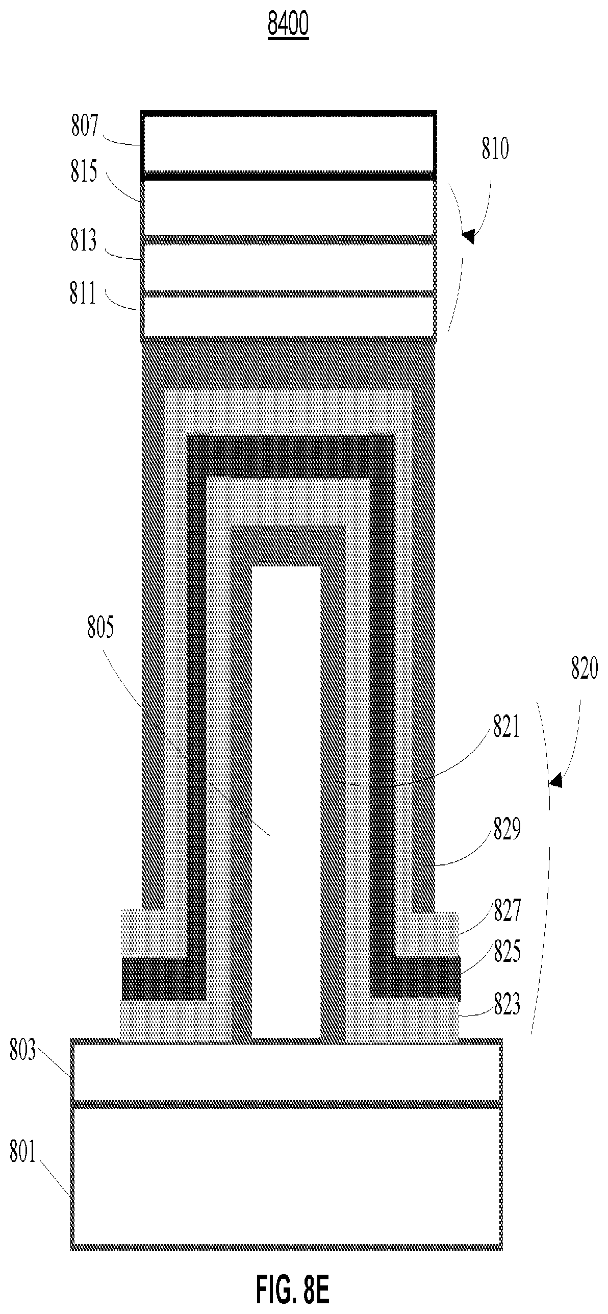 Patent US12120887 Figure 12 – Increasing selector surface area in crossbar array circuits