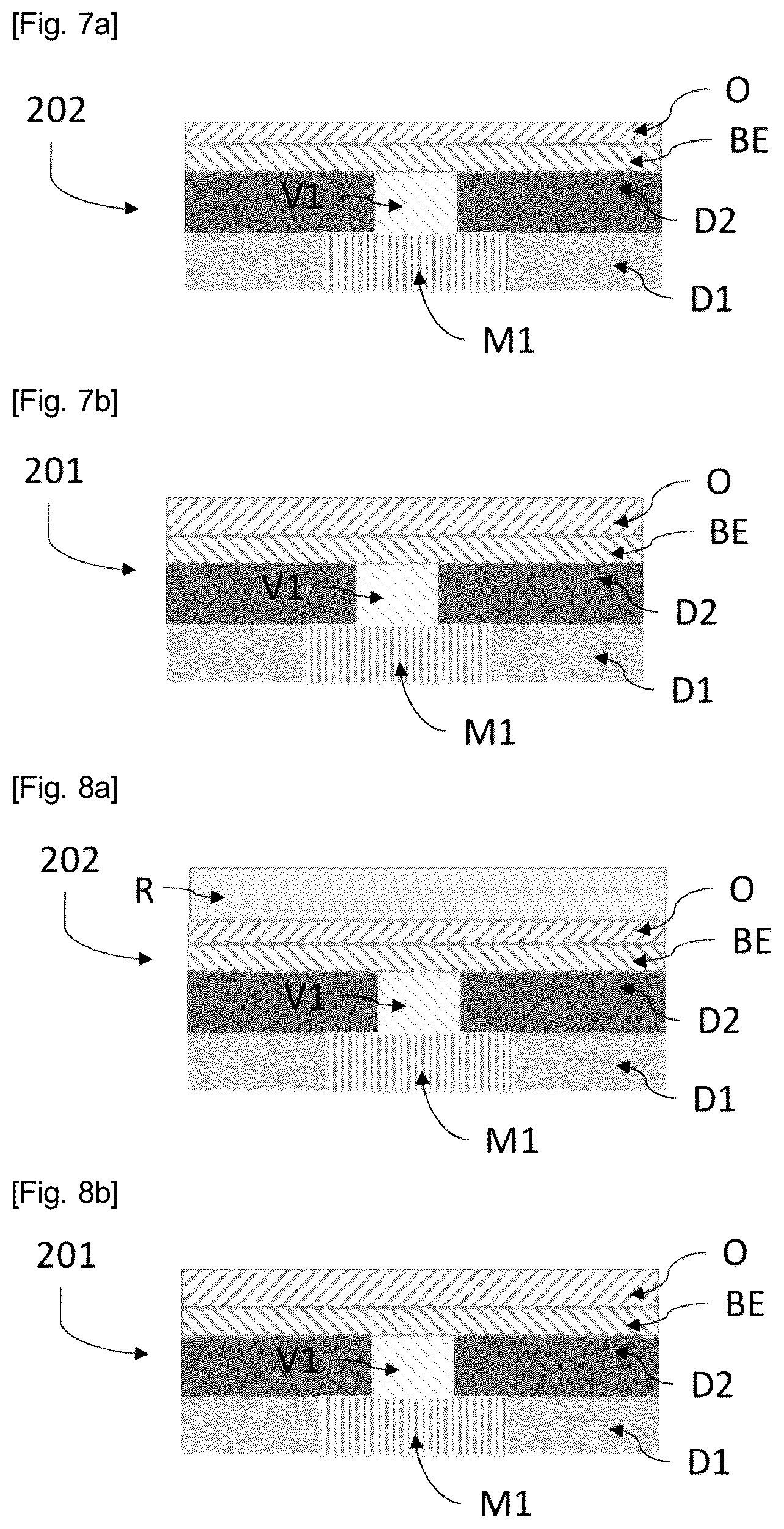 Patent US12120889 Figure 3 – Method for manufacturing a microelectronic device comprising a plurality of resistive memory points configured to form a physical unclonable function and said device