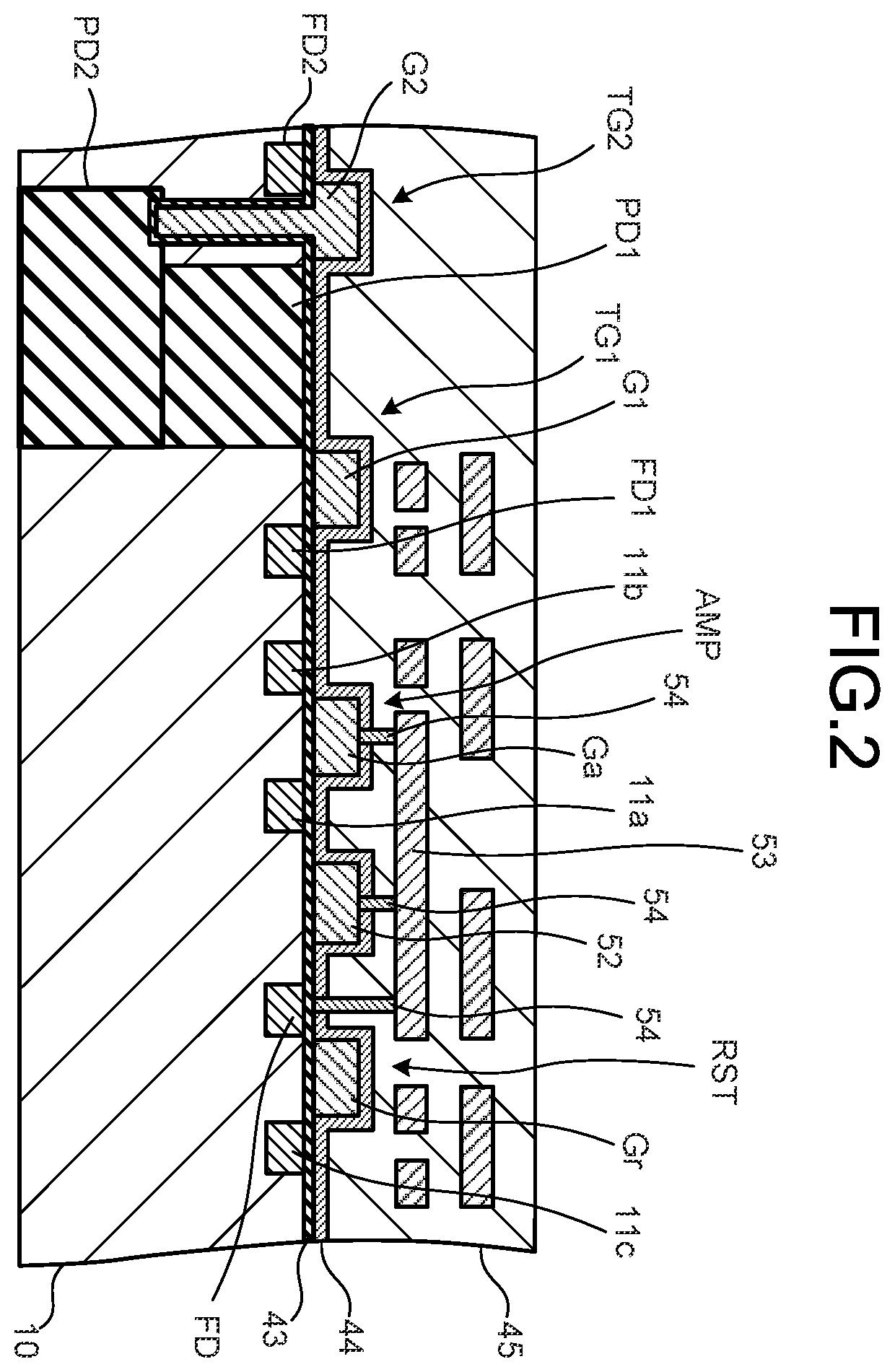 Patent US12120897 Figure 2 – Solid-state imaging element, electronic device, and manufacturing method of solid-state imaging element