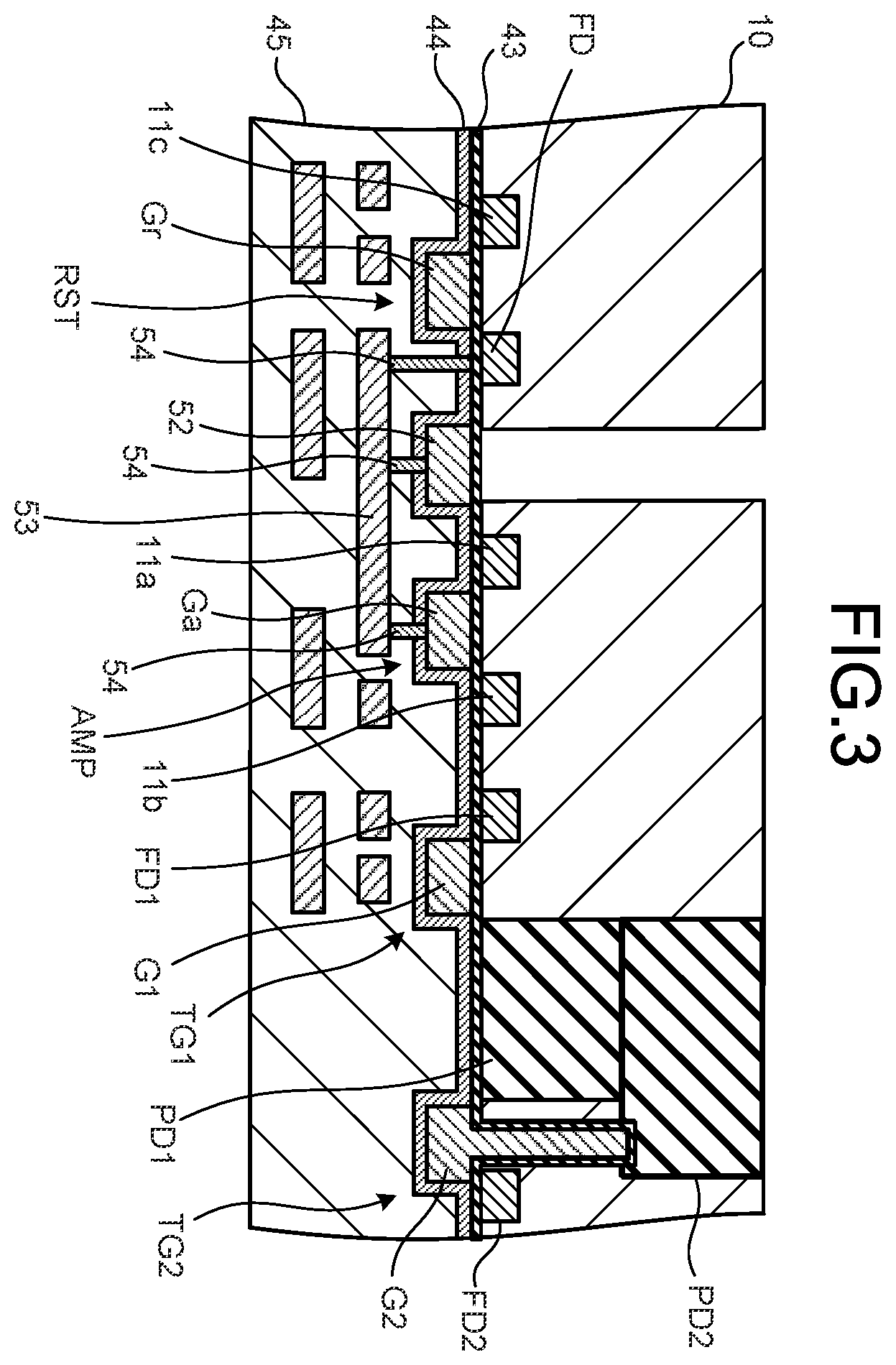 Patent US12120897 Figure 3 – Solid-state imaging element, electronic device, and manufacturing method of solid-state imaging element