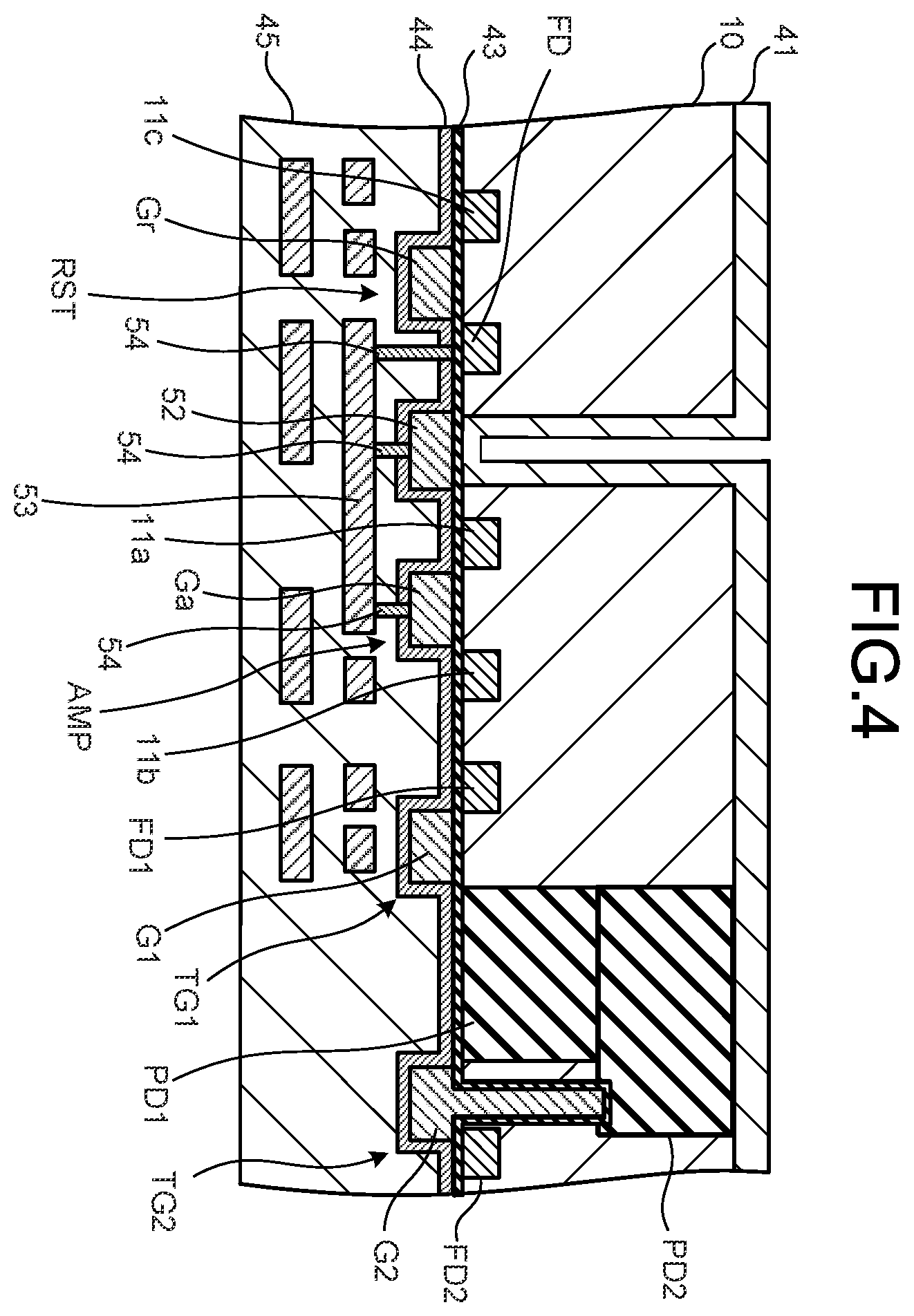 Patent US12120897 Figure 4 – Solid-state imaging element, electronic device, and manufacturing method of solid-state imaging element