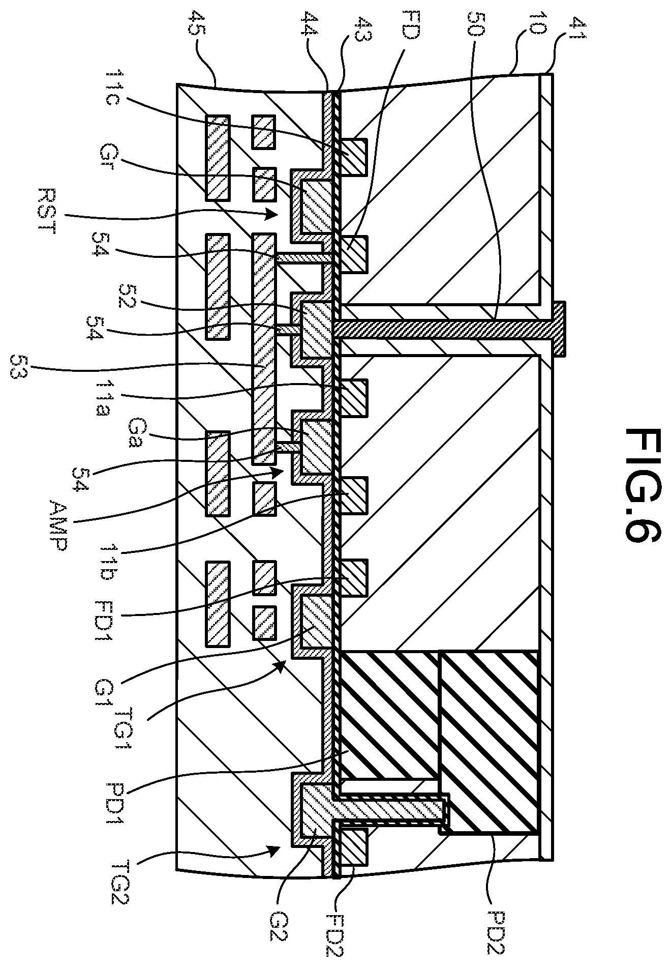 Patent US12120897 Figure 6 – Solid-state imaging element, electronic device, and manufacturing method of solid-state imaging element
