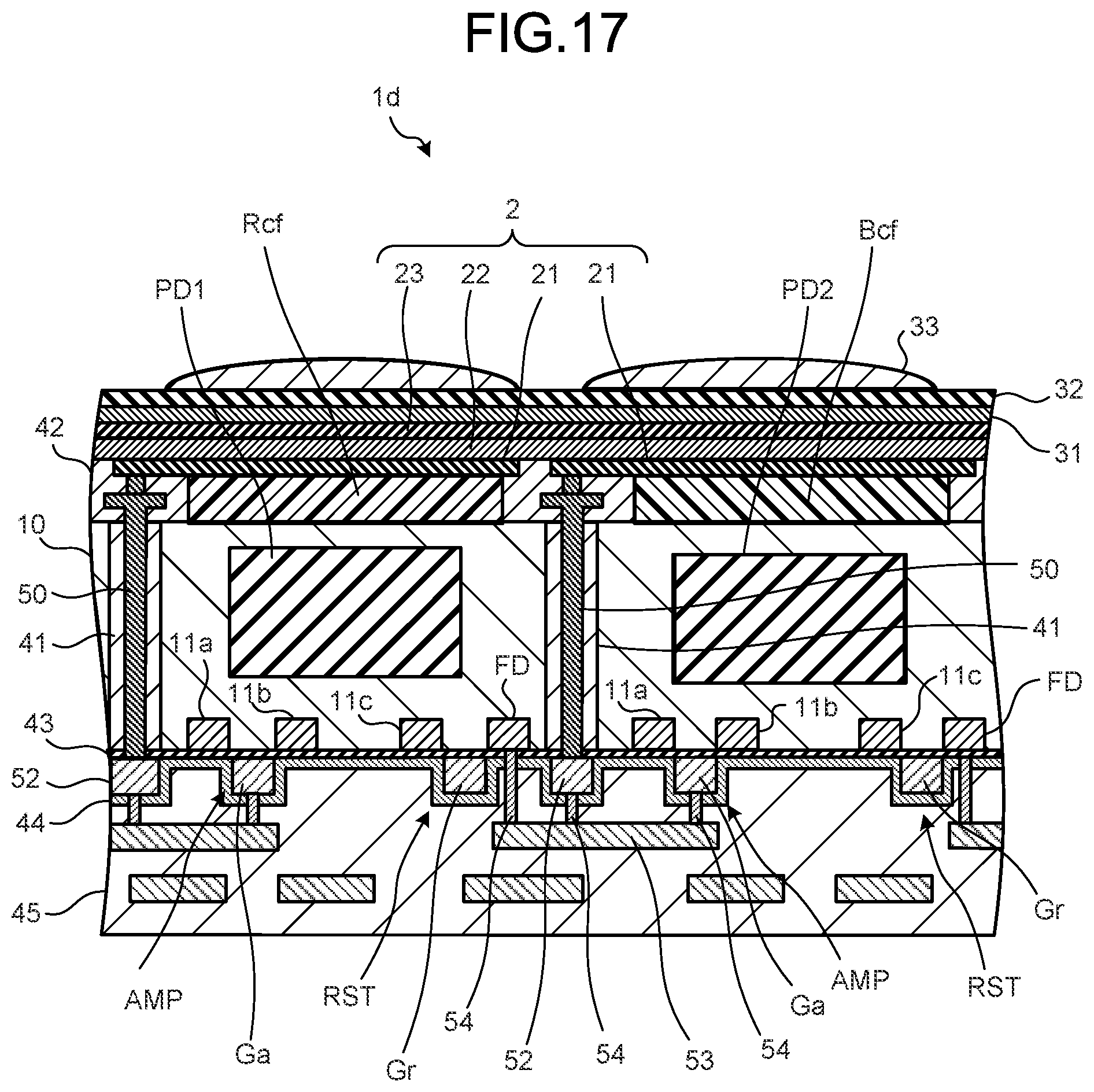 Patent US12120897 Figure 15 – Solid-state imaging element, electronic device, and manufacturing method of solid-state imaging element